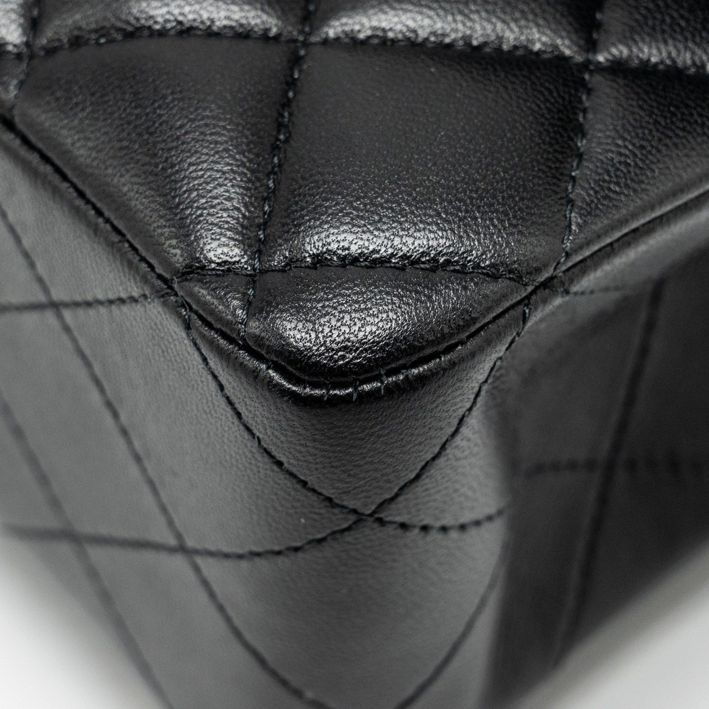 Chanel Medium Classic Double Flap Bag Lambskin Black