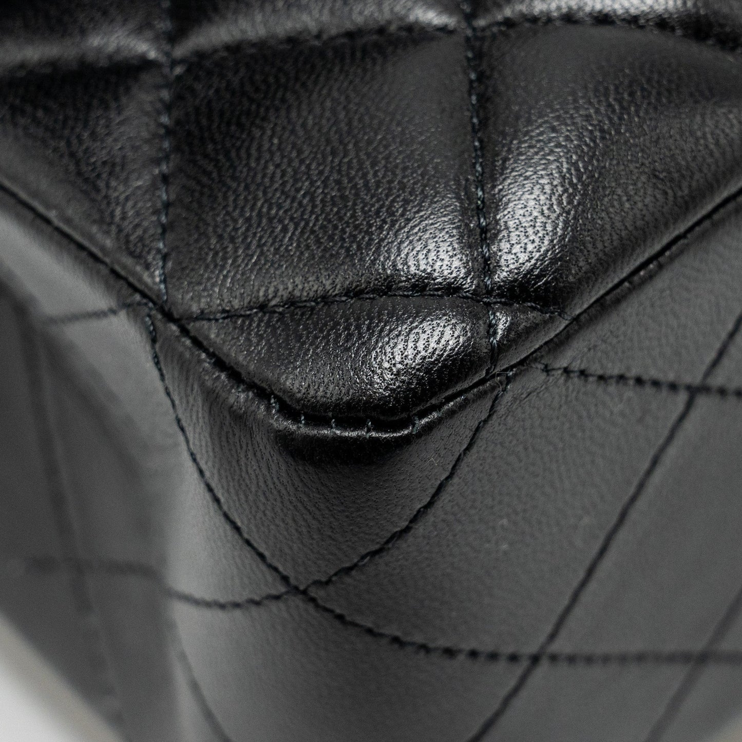 Chanel Medium Classic Double Flap Bag Lambskin Black