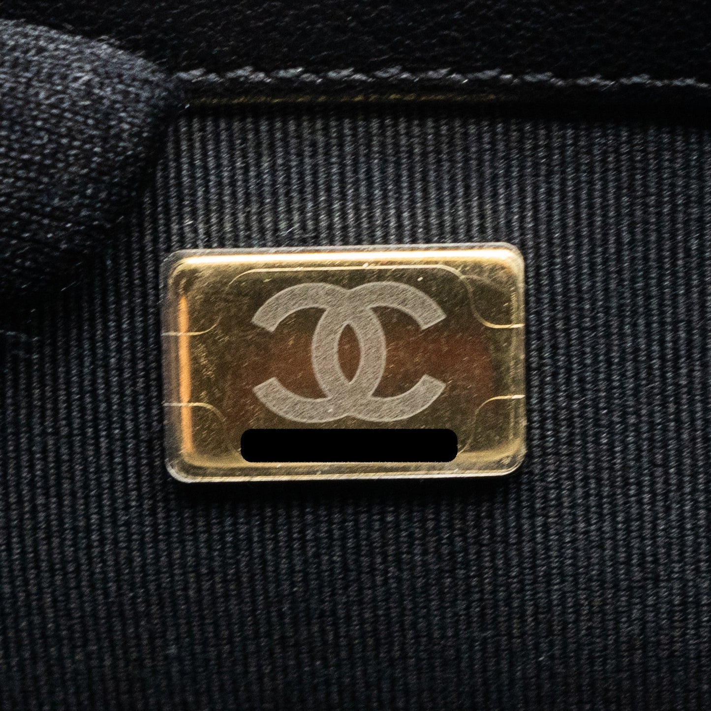 Chanel Round Handle Mini Square Crossbody Bag Lambskin Brushed (Microchip)