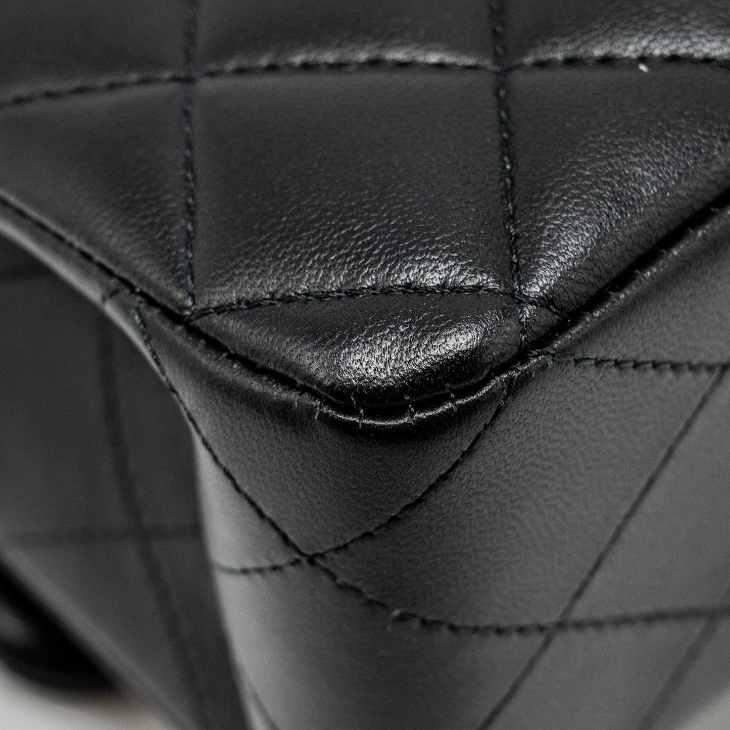 Chanel Medium Classic Double Flap Bag Lambskin Black