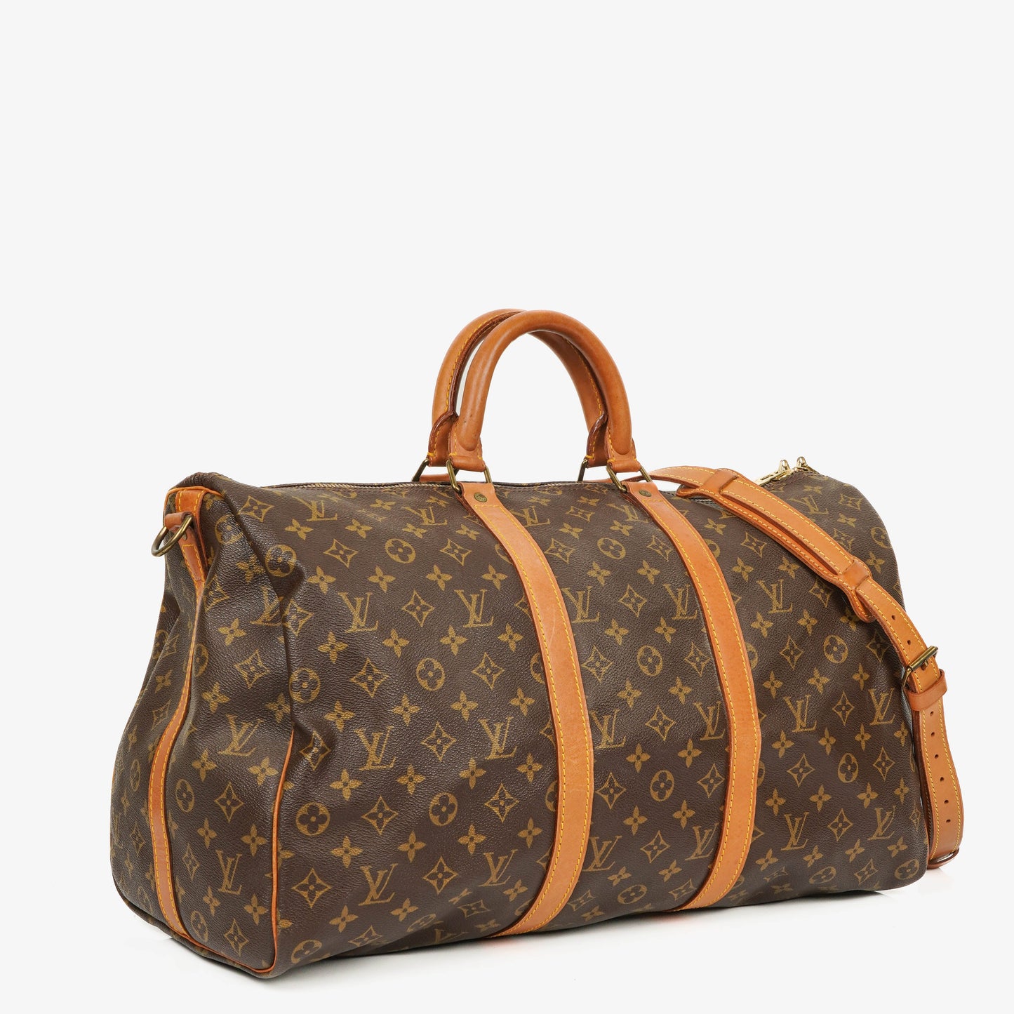 Louis Vuitton Keepall 50 Monogram Canvas Travel Bag