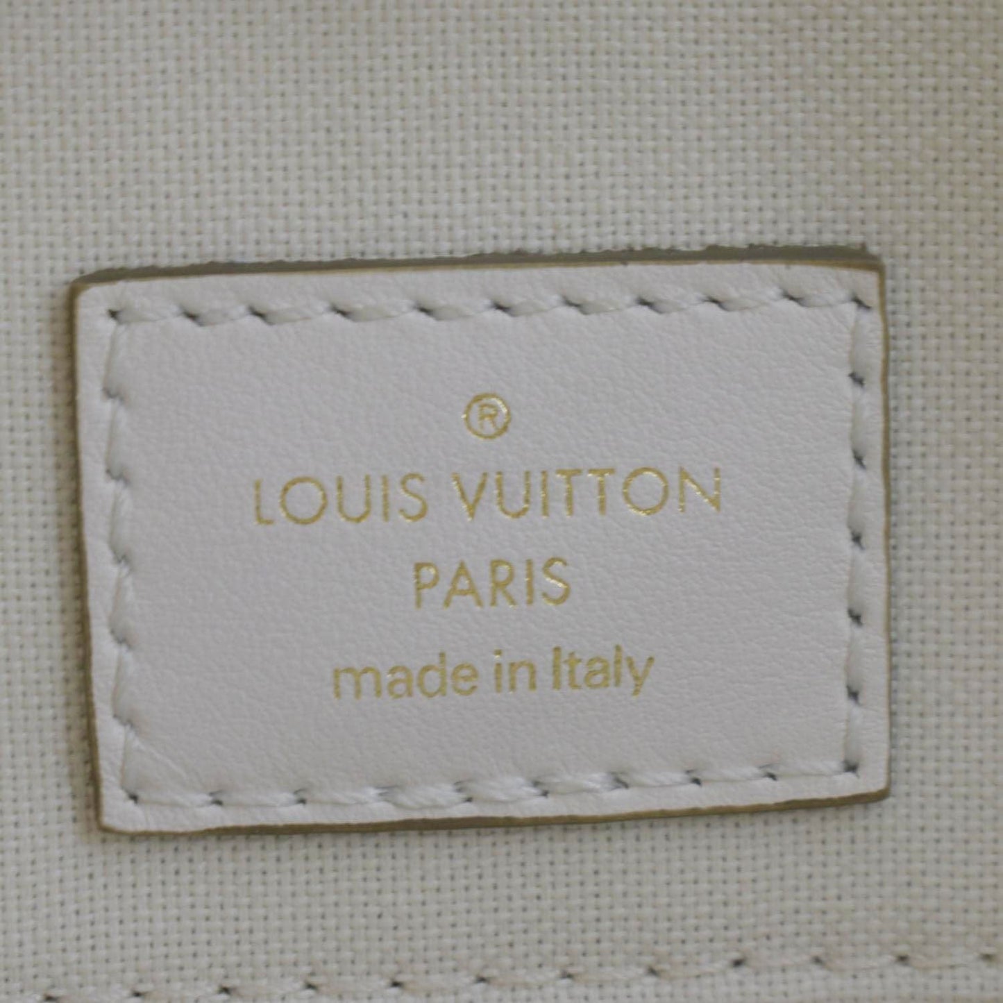 LOUIS VUITTON Onthego Spring City Giant Monogram Leather Shoulder Bag Bicolor