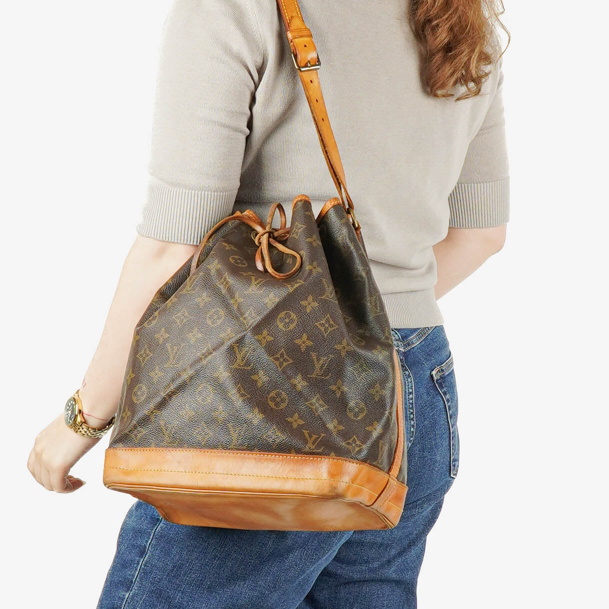 Louis Vuitton Noe GM Monogram Canvas Shoulder Bag