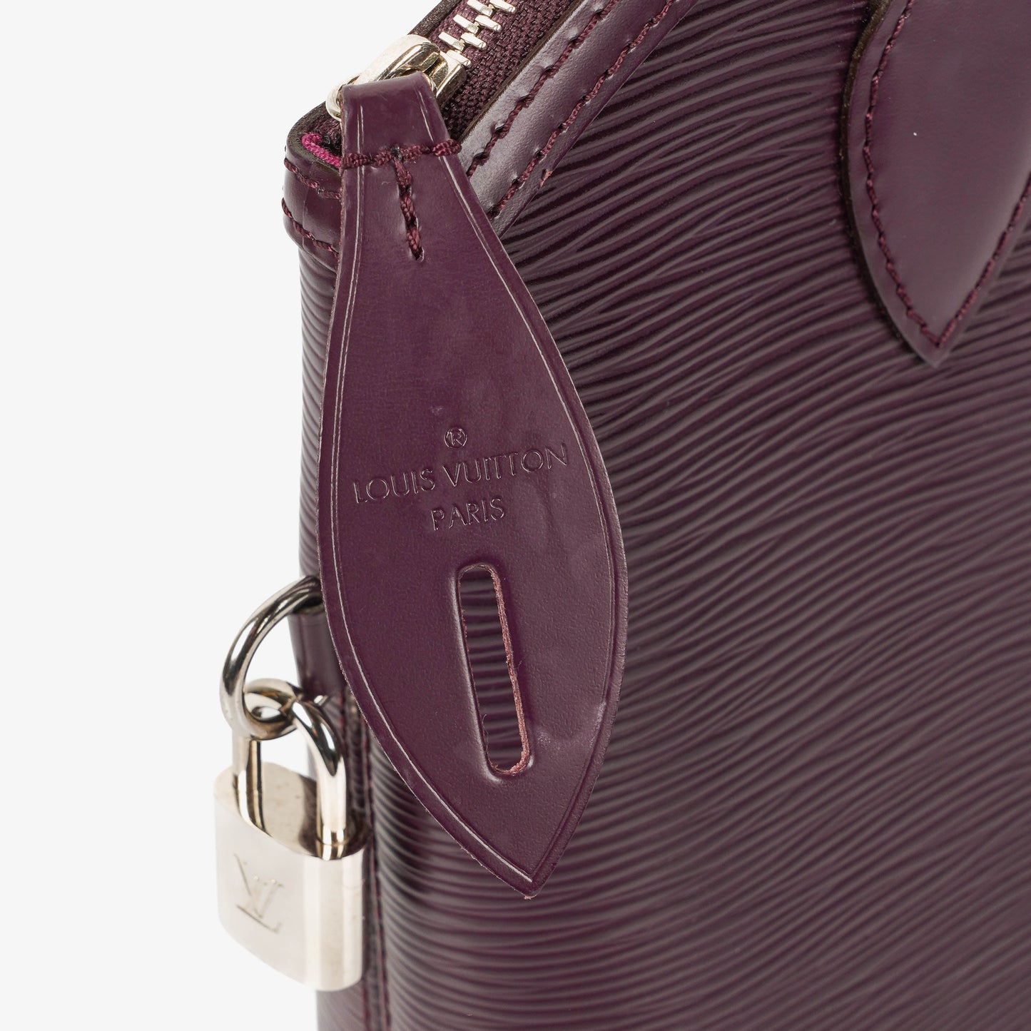 Louis Vuitton Lockit PM Cassis Epi Leather Bag