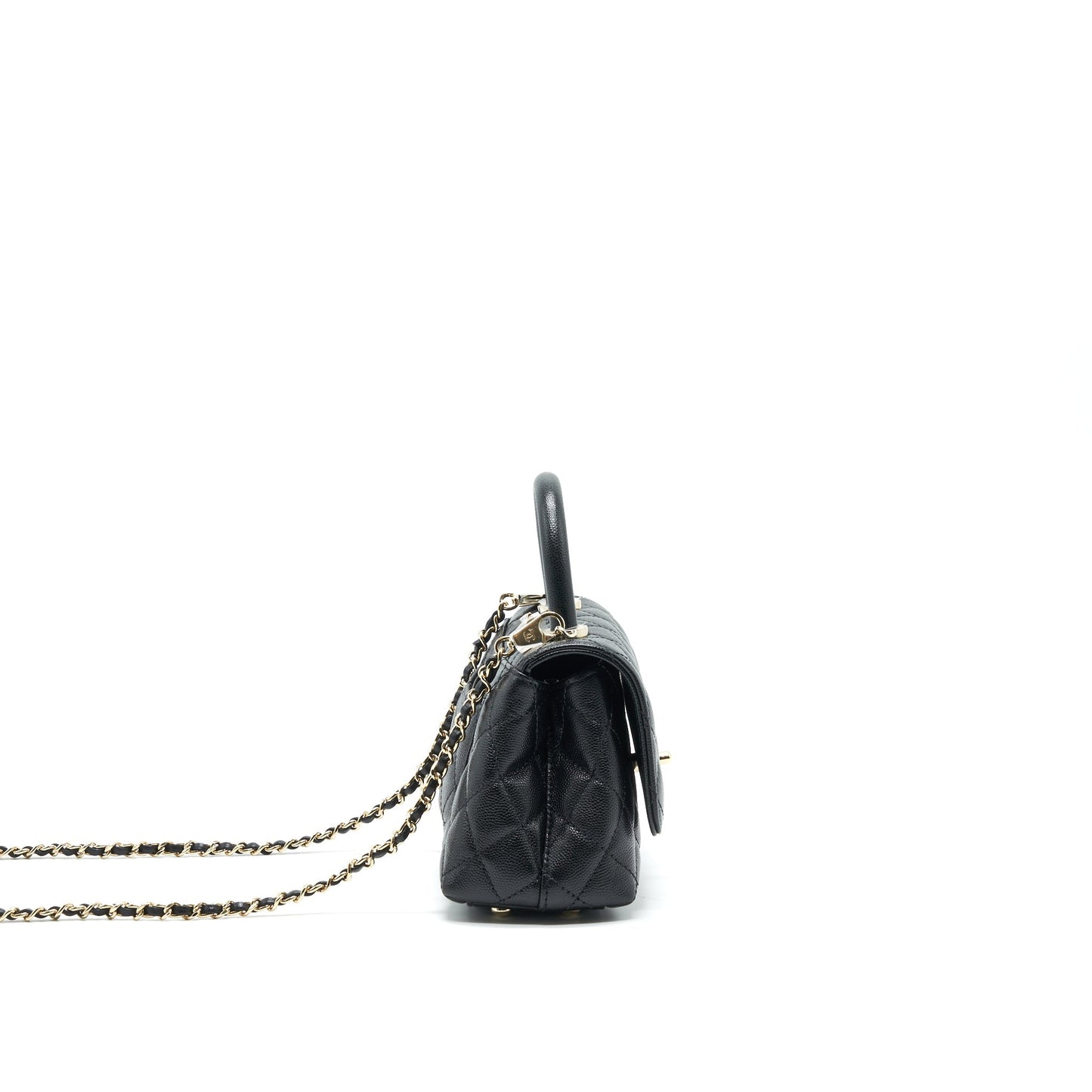 CHANEL EXTRA MINI COCO HANDLE BLACK L