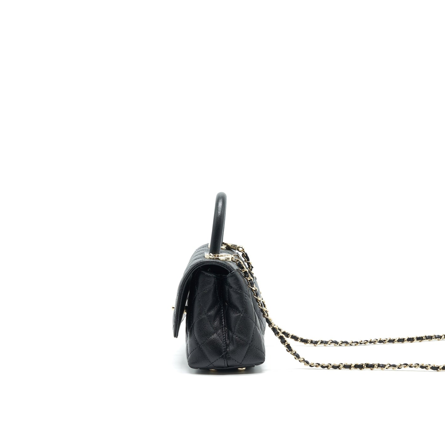 CHANEL EXTRA MINI COCO HANDLE BLACK L