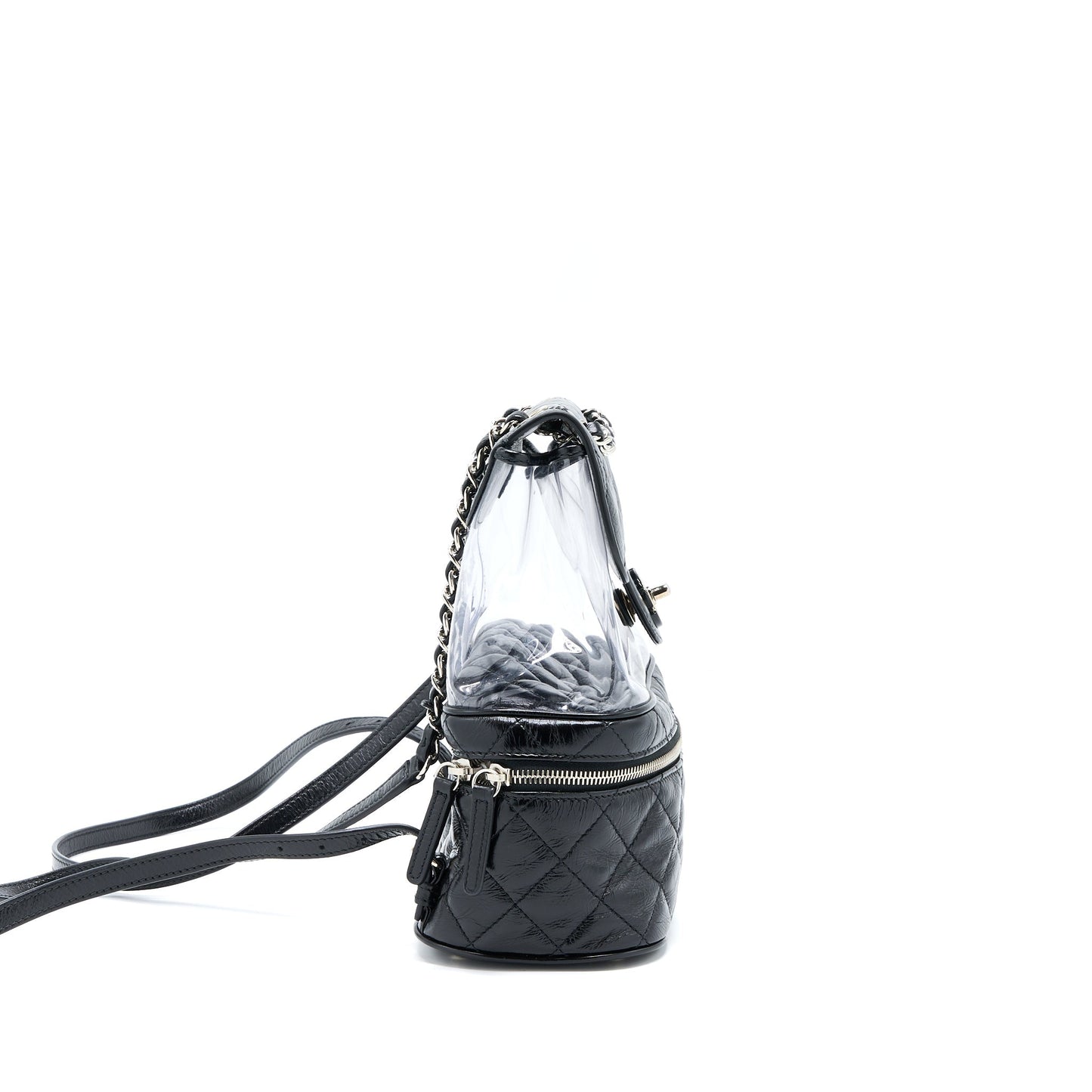 Chanel PVC Aquarium Backpack Black PVC/Aged Calfskin