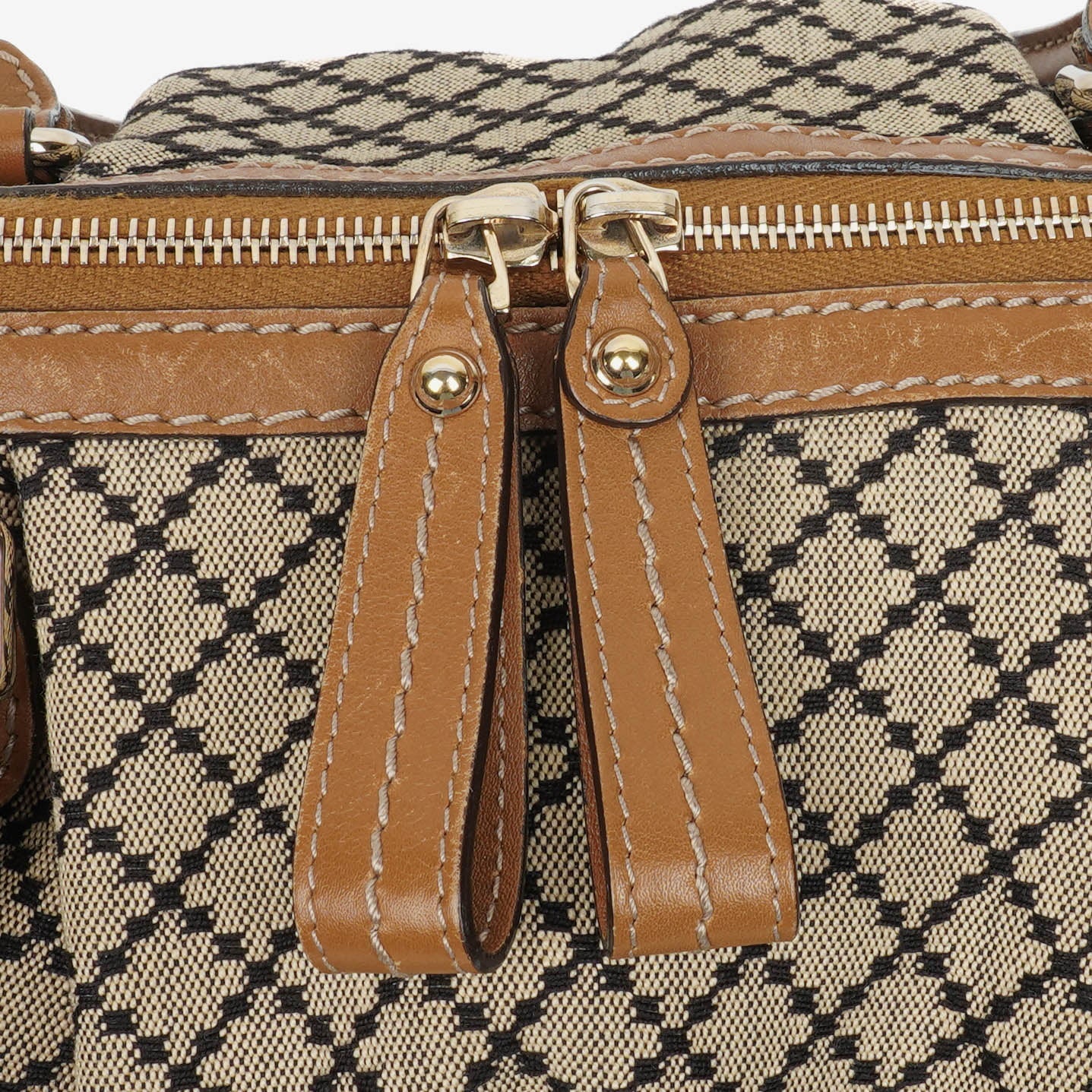 Gucci Diamante Canvas Sukey Shoulder Hobo Bag