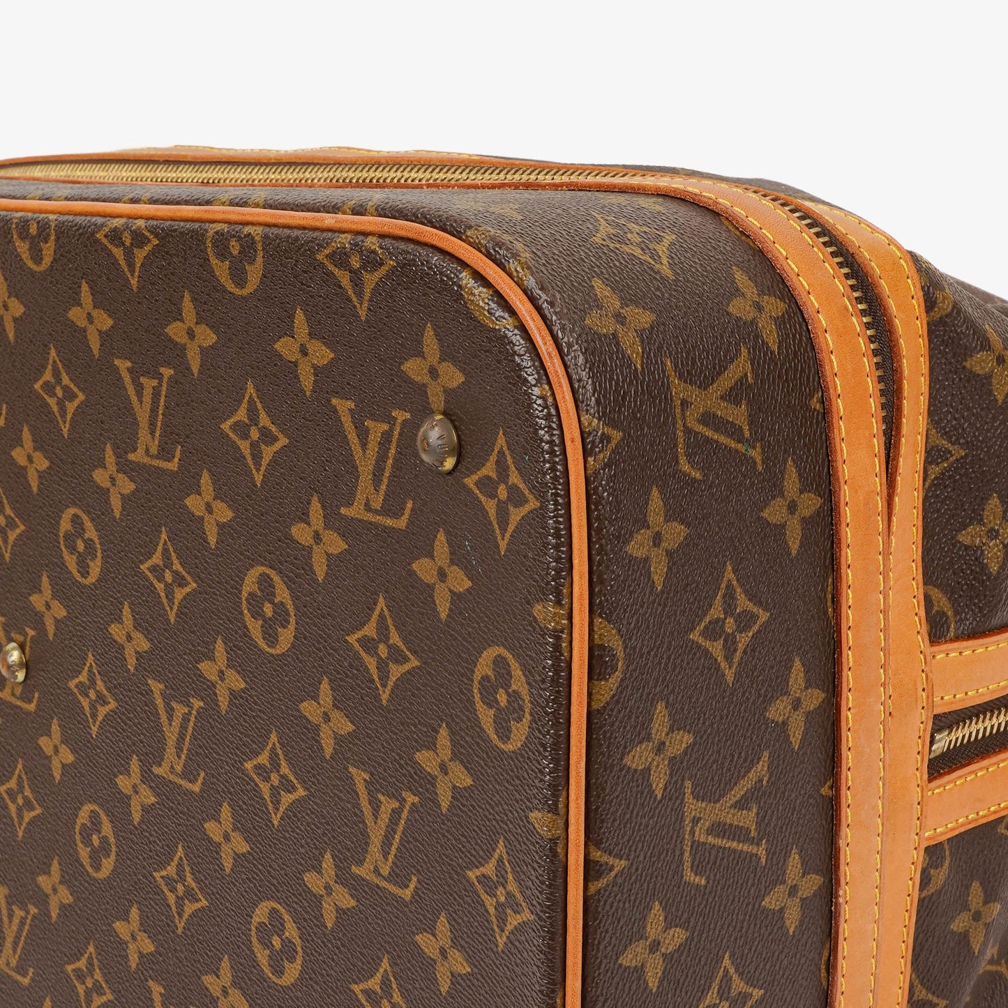 Louis Vuitton Sac Sport Monogram Canvas Boston Travel Bag