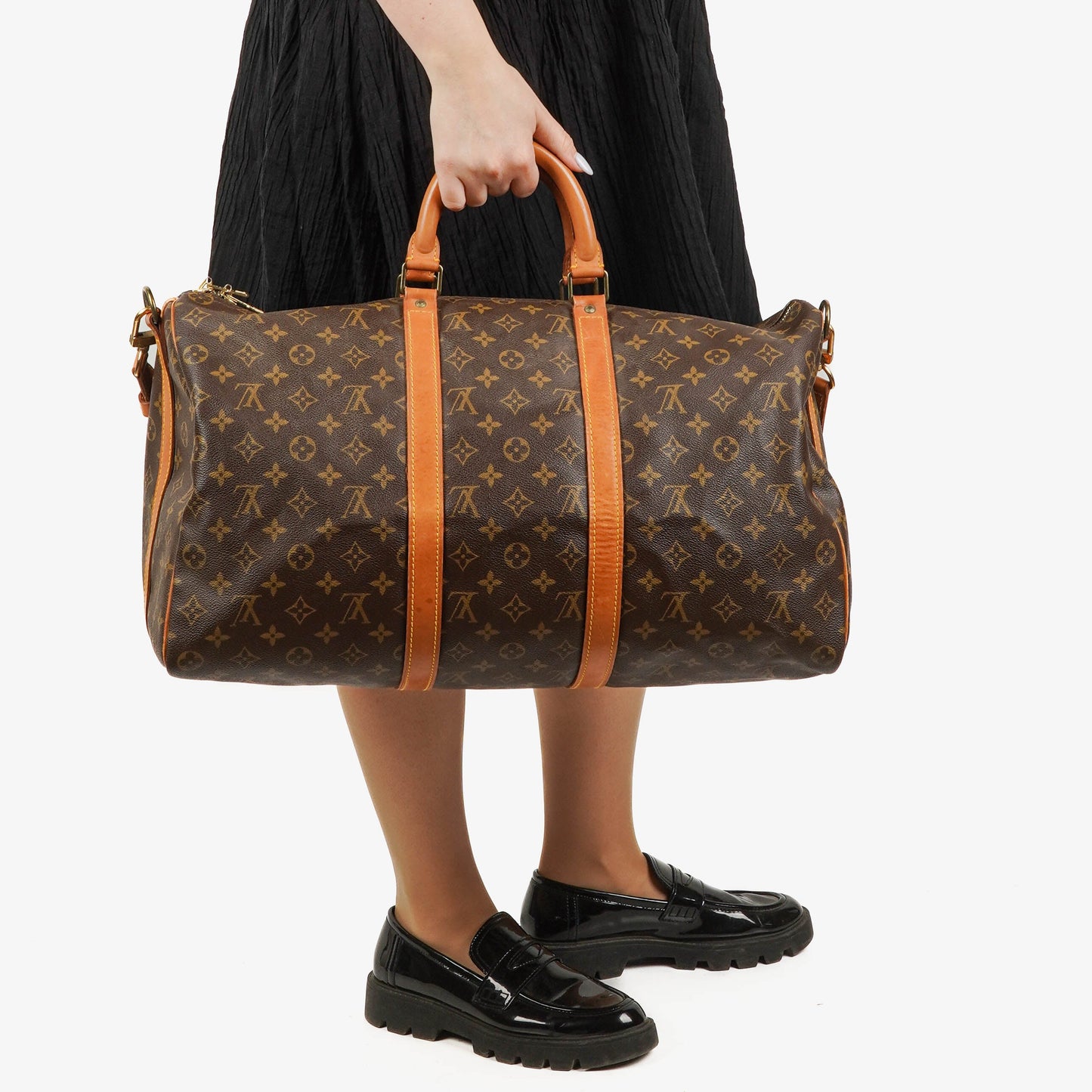 Louis Vuitton Keepall 50 Monogram Canvas Travel Bag