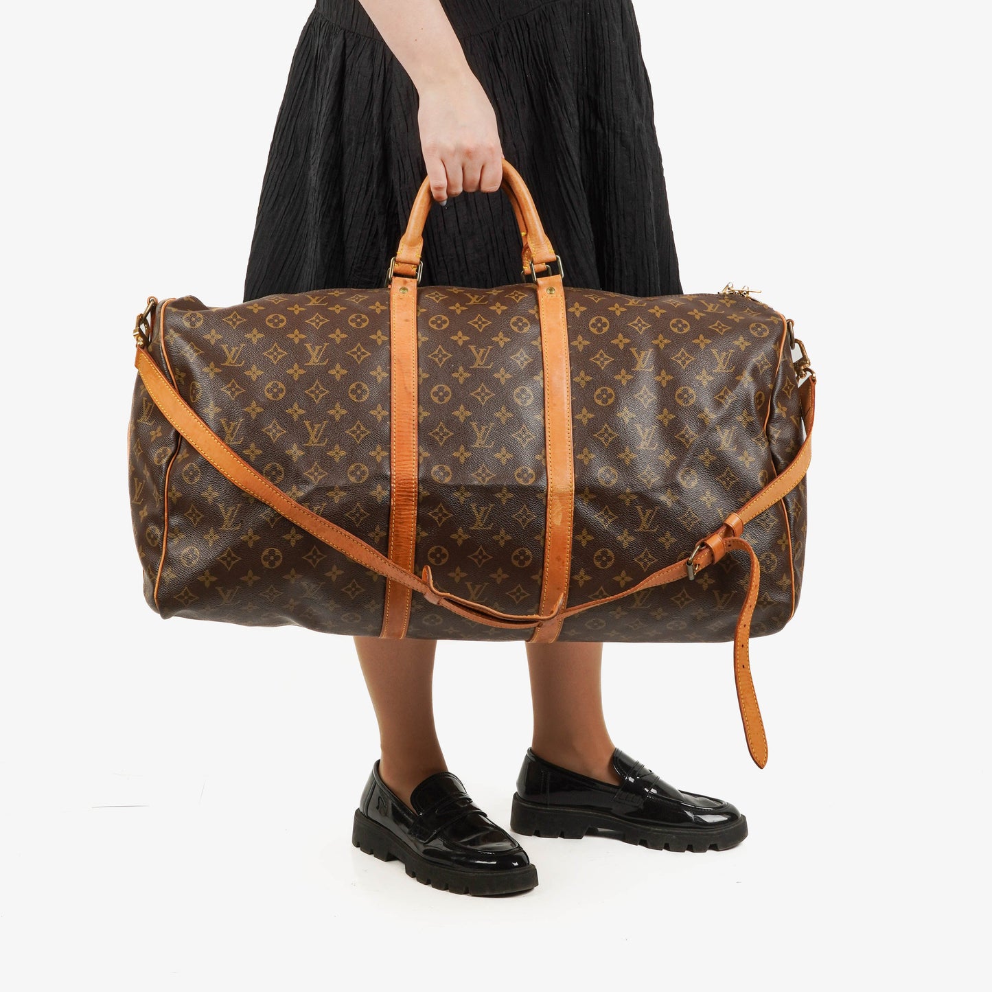 Louis Vuitton Keepall 60 Monogram Canvas Travel Bag