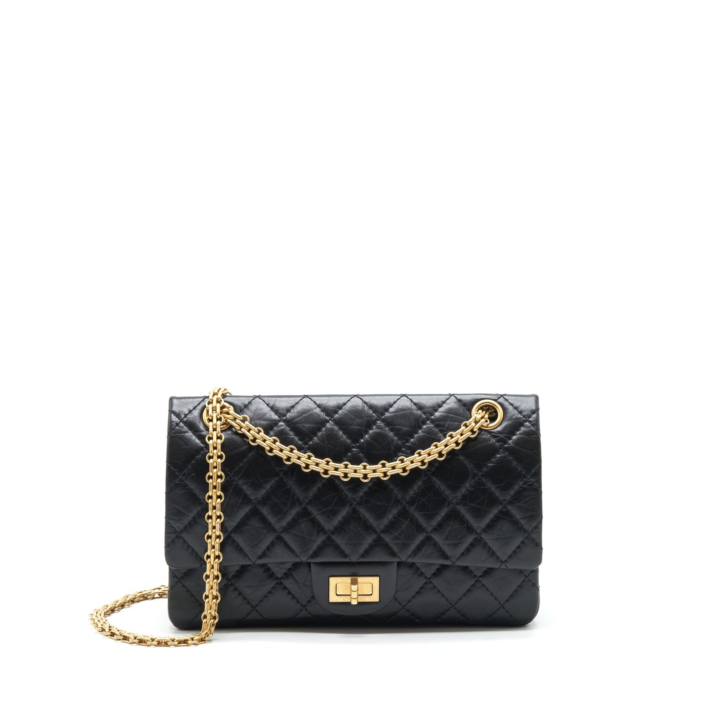 Chanel Reissue 2.55 225 Calfskin Black