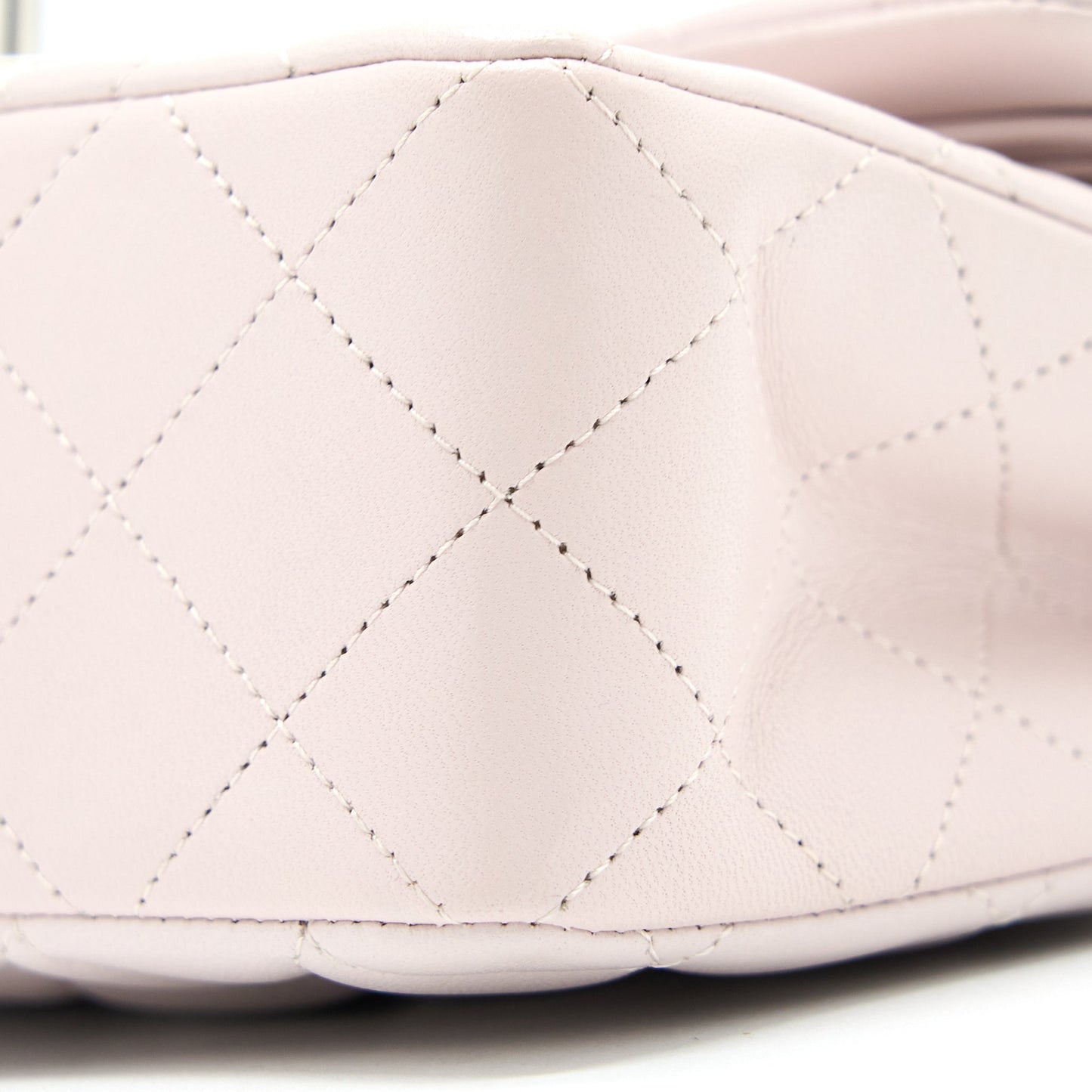 Chanel Small Classic Double Flap Lambskin Light Purple  (Microchip)