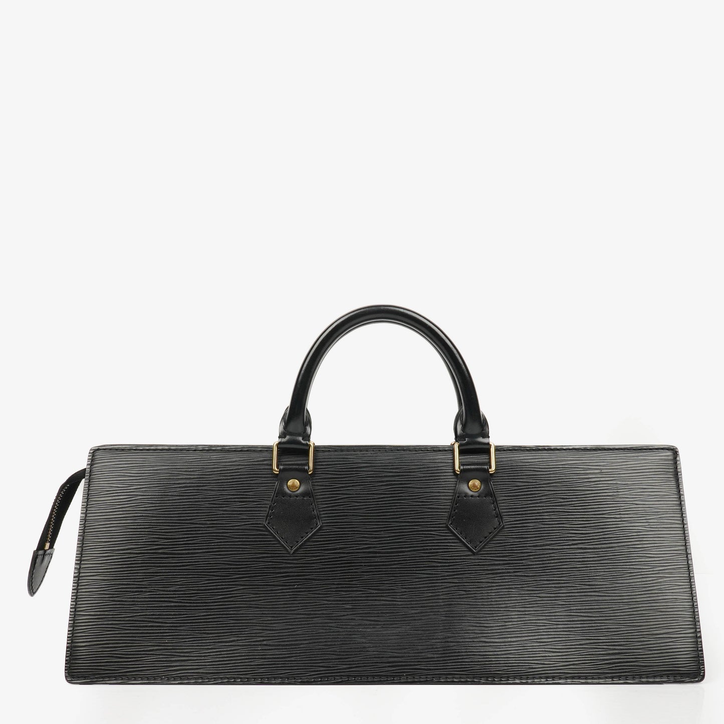 Louis Vuitton Black EPI Leather Sac Triangle Bag