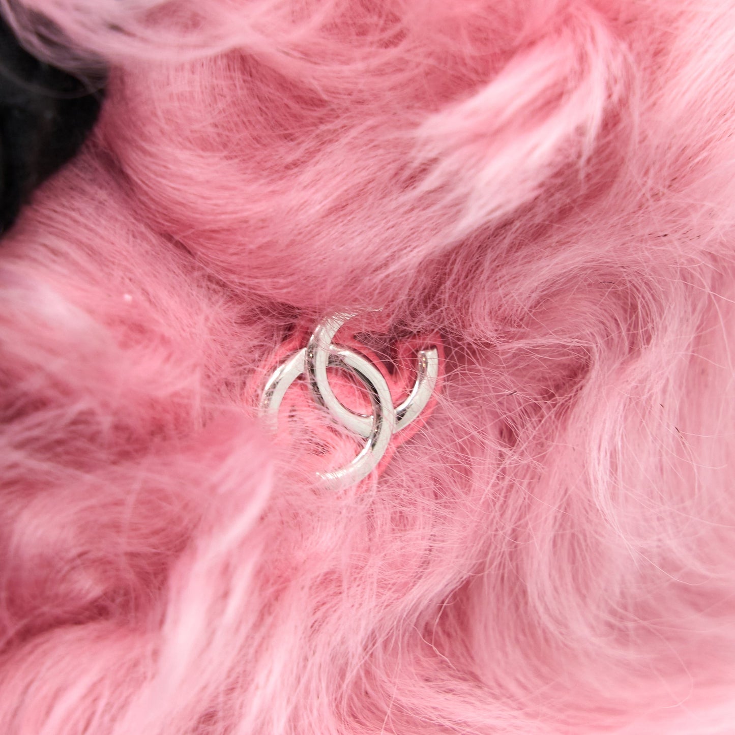Chanel 21K Mini Flap Bag Jewel Hook Shearling Lambskin Pink