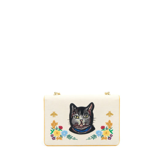 Gucci Crossbody Multicolour Print Fabric White