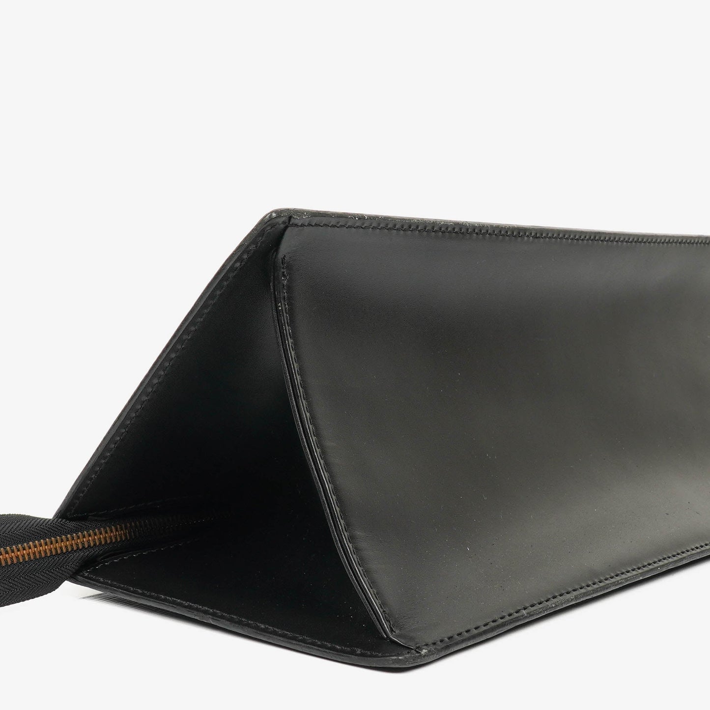 Louis Vuitton Black EPI Leather Sac Triangle Bag