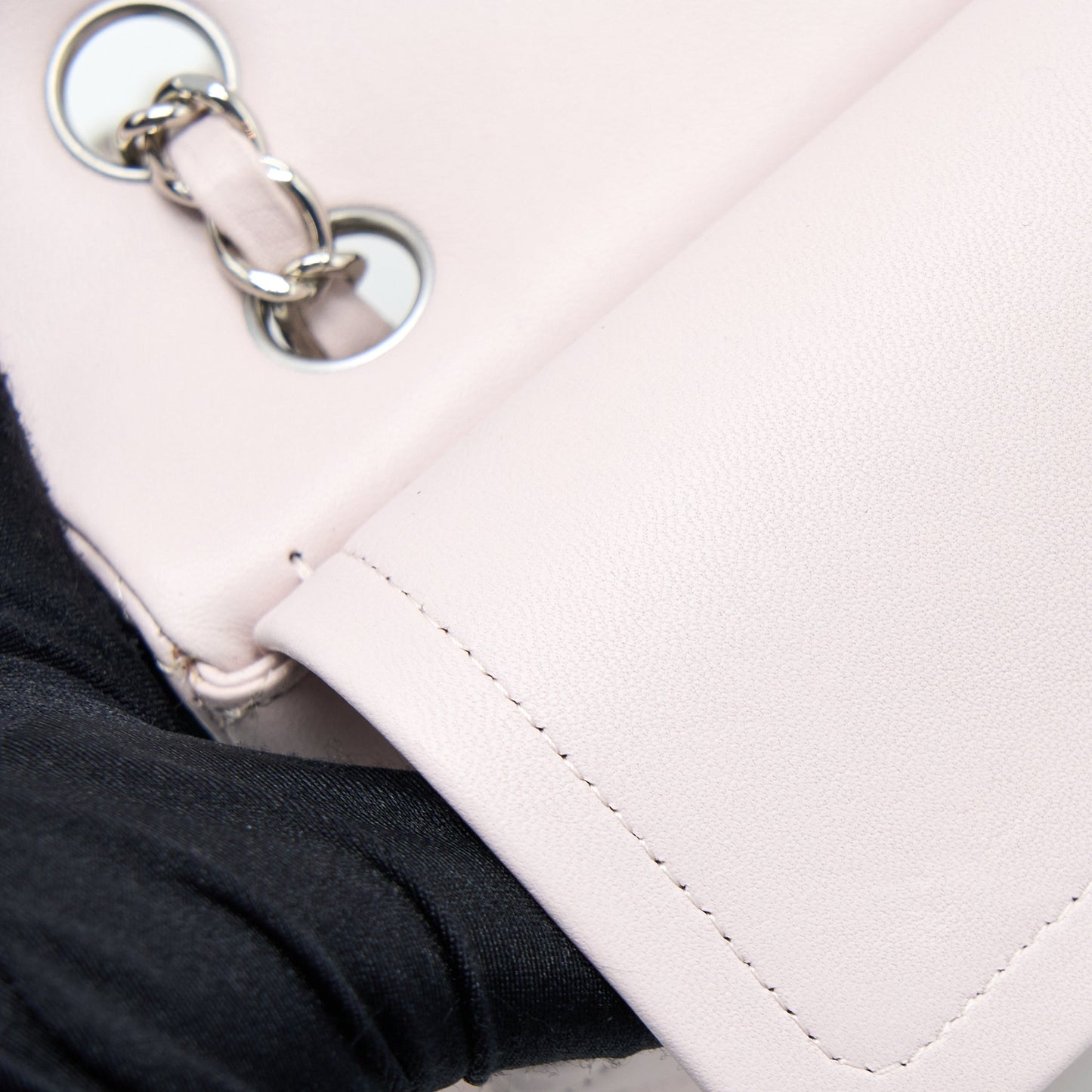 Chanel Small Classic Double Flap Lambskin Light Purple  (Microchip)