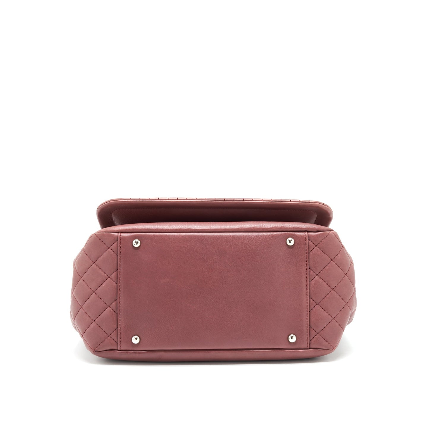 Chanel Flap Tote Bag Brown