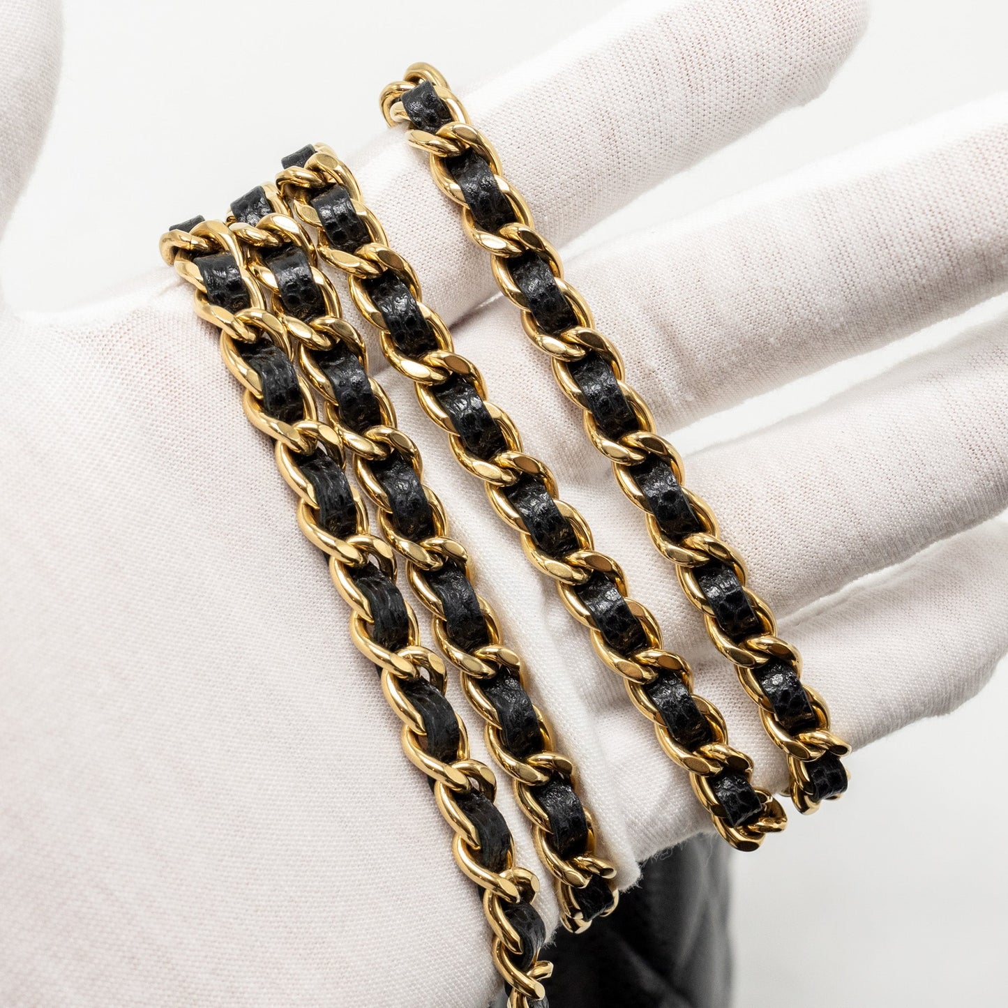 Chanel Classic Wallet On Chain Caviar Black  (Microchip)