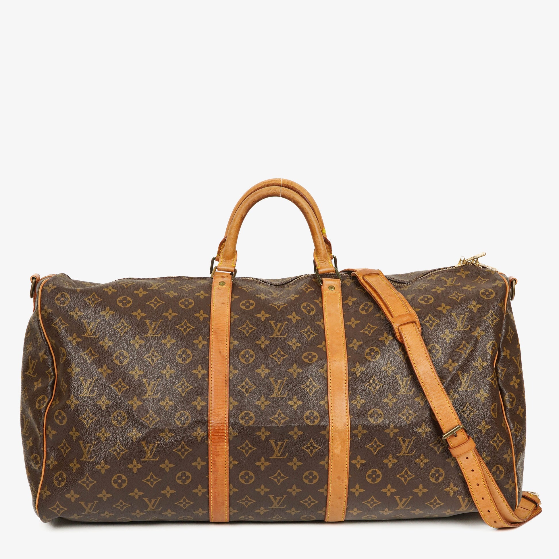 Louis Vuitton Keepall 60 Monogram Canvas Travel Bag