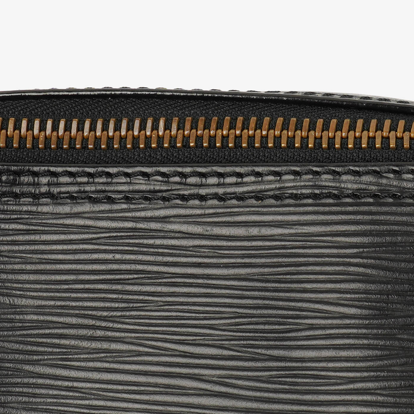 Louis Vuitton Keepall 45 Black EPI Leather Travel Bag