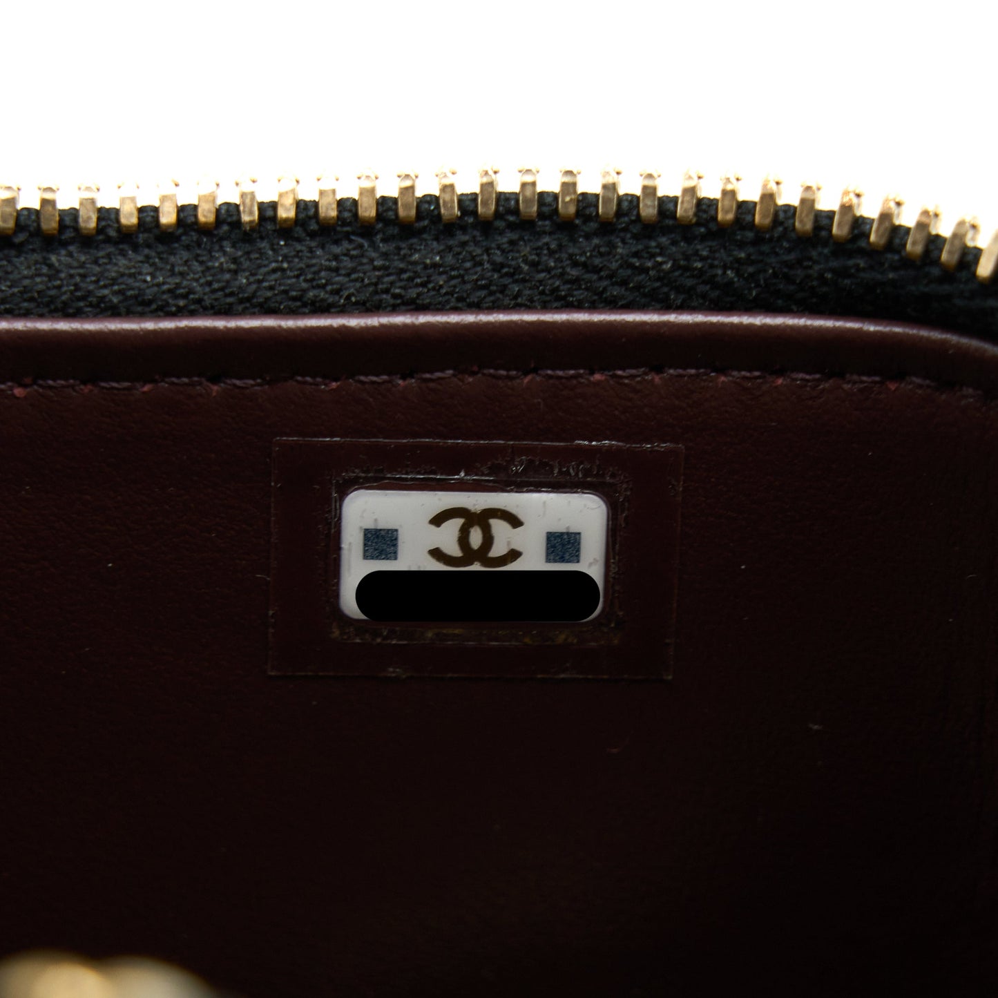 Chanel Mini Square Vanity Case Caviar Black L (Microchip)