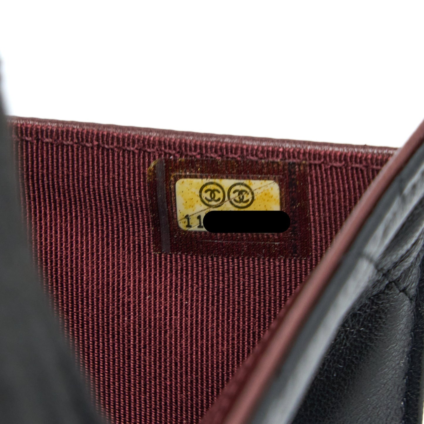 Chanel Long Flap Wallet Lambskin Black