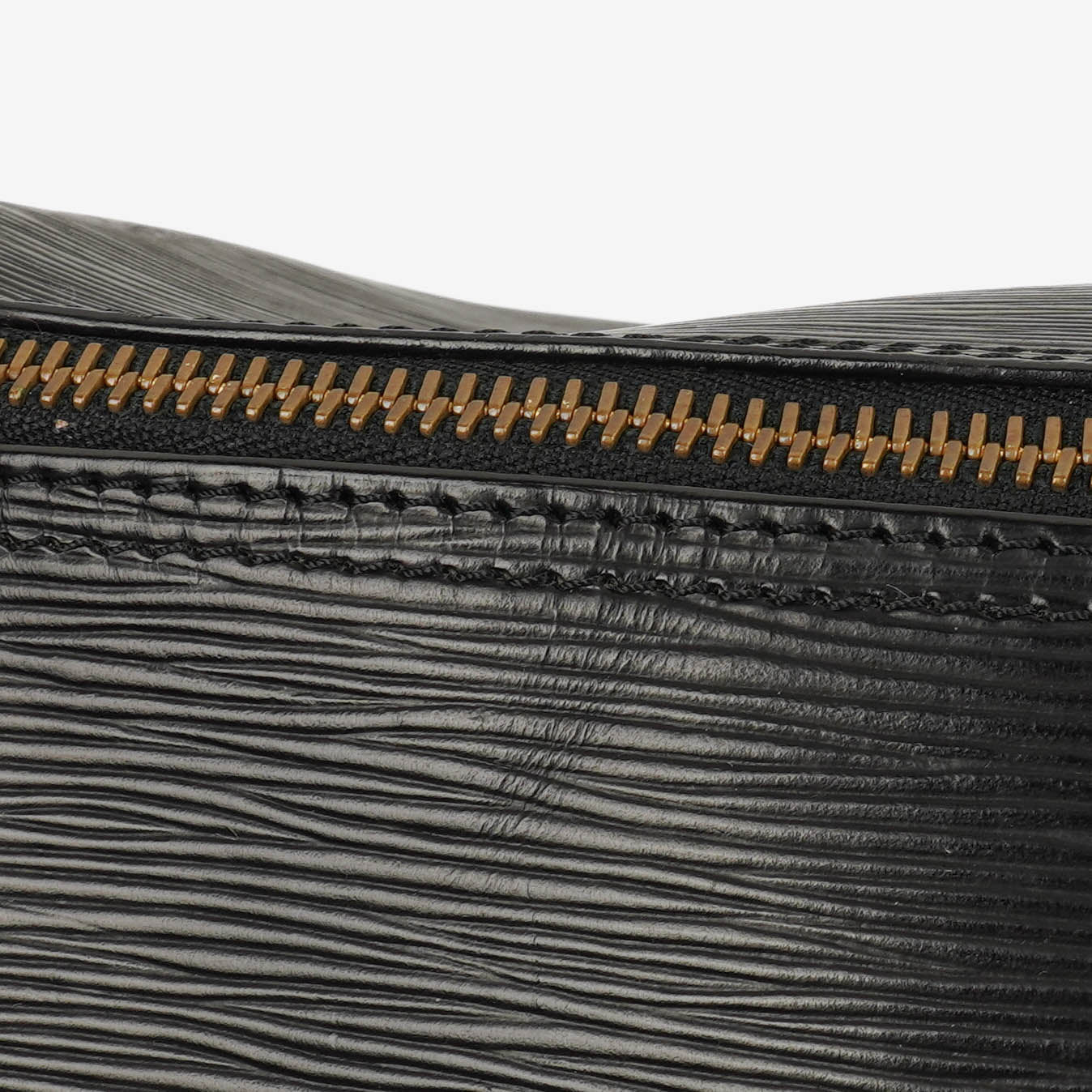 Louis Vuitton Keepall 45 Black EPI Leather Travel Bag