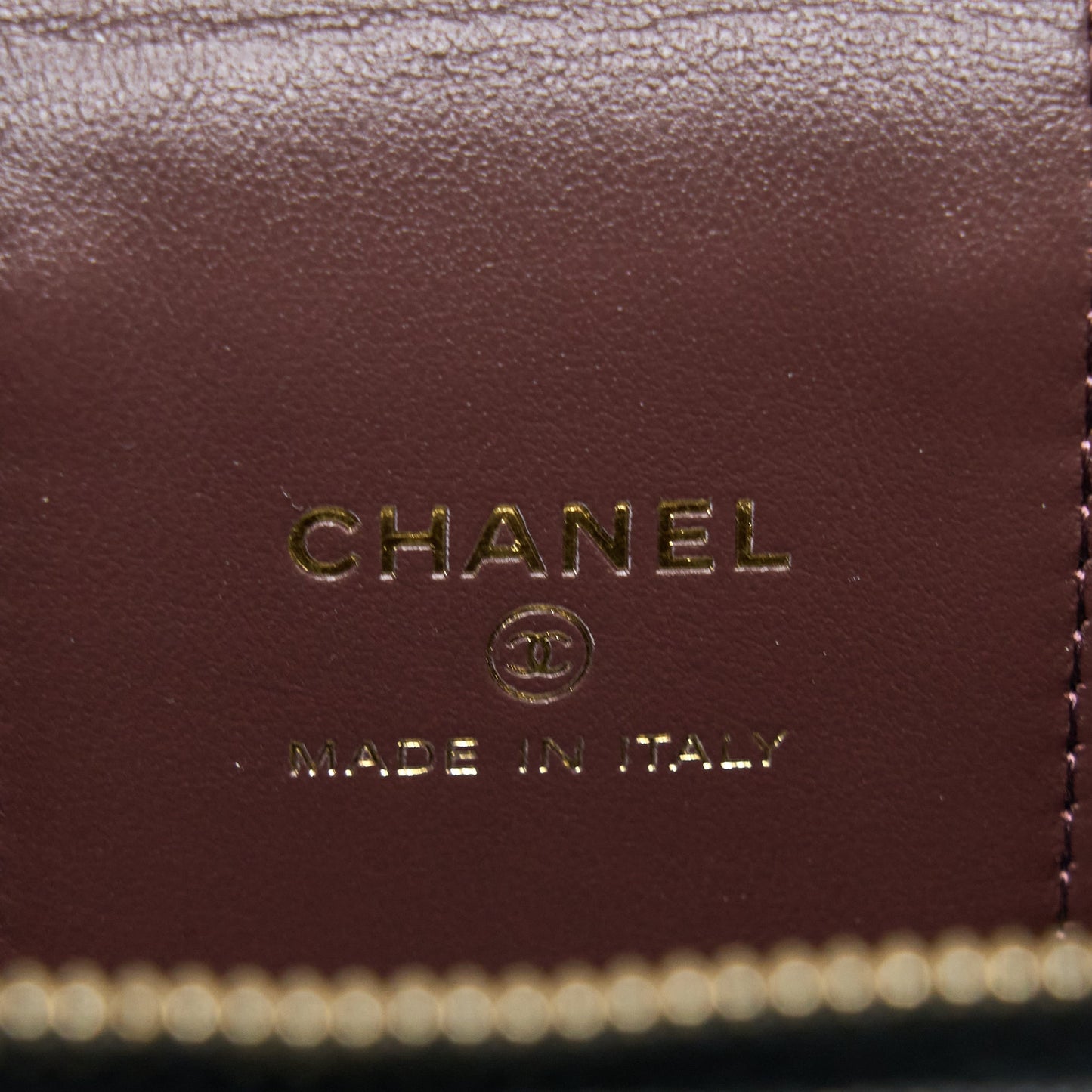 Chanel Mini Square Vanity Case Caviar Black L (Microchip)