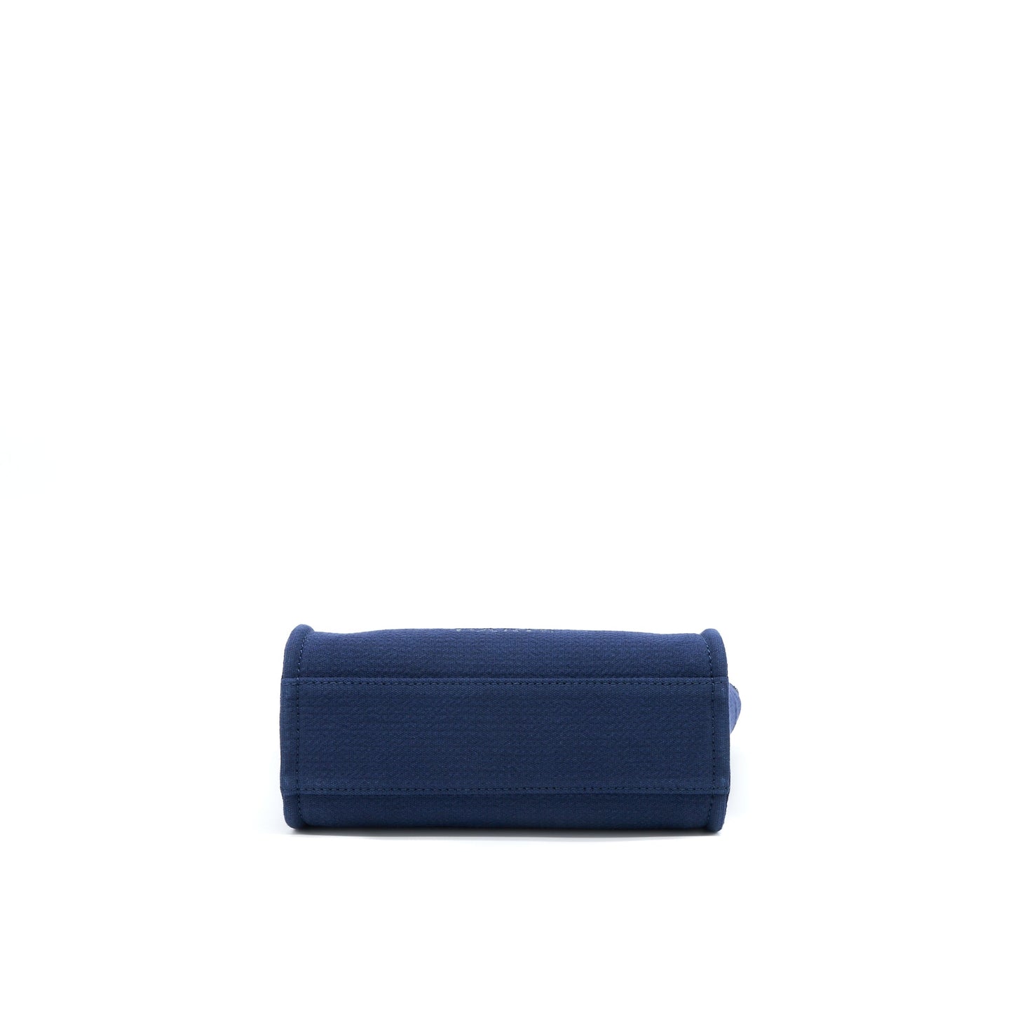 Chanel PM Deauville Tote Bag Canvas Navy  (Microchip)