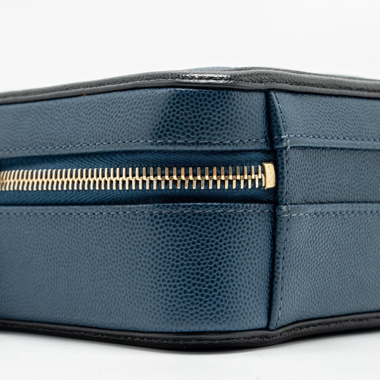 Chanel Small Filigree Vanity Camera Bag Caviar Navy/Black