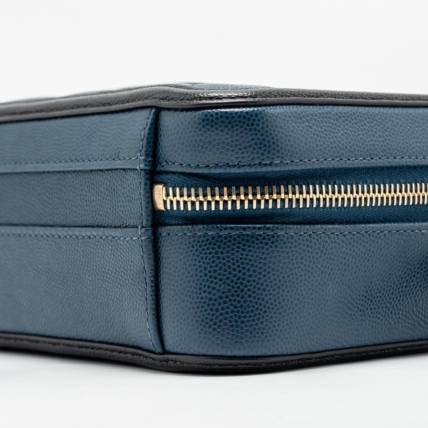 Chanel Small Filigree Vanity Camera Bag Caviar Navy/Black
