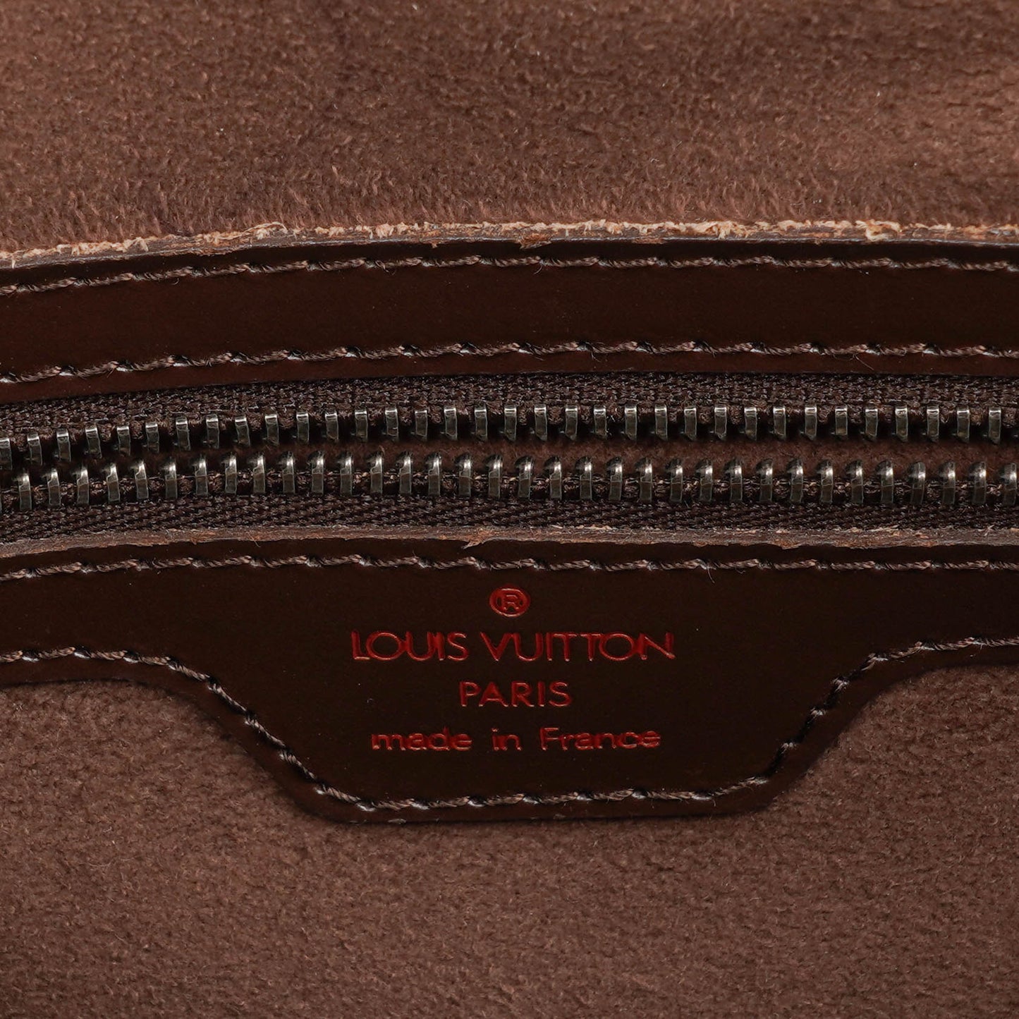 Louis Vuitton Brown Epi Leather Lussac Tote Bag