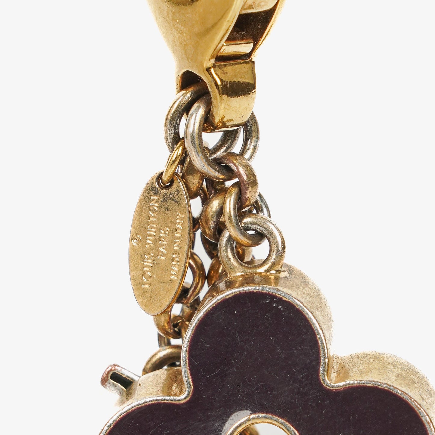 Louis Vuitton Fleur de Monogram Bag Charm and Key Chain With Mini Travel Key Holder