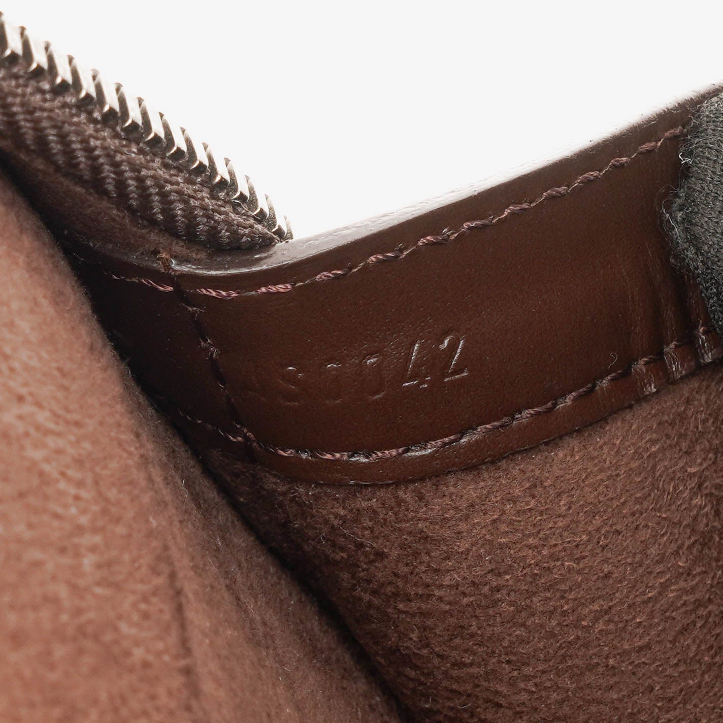 Louis Vuitton Brown Epi Leather Lussac Tote Bag