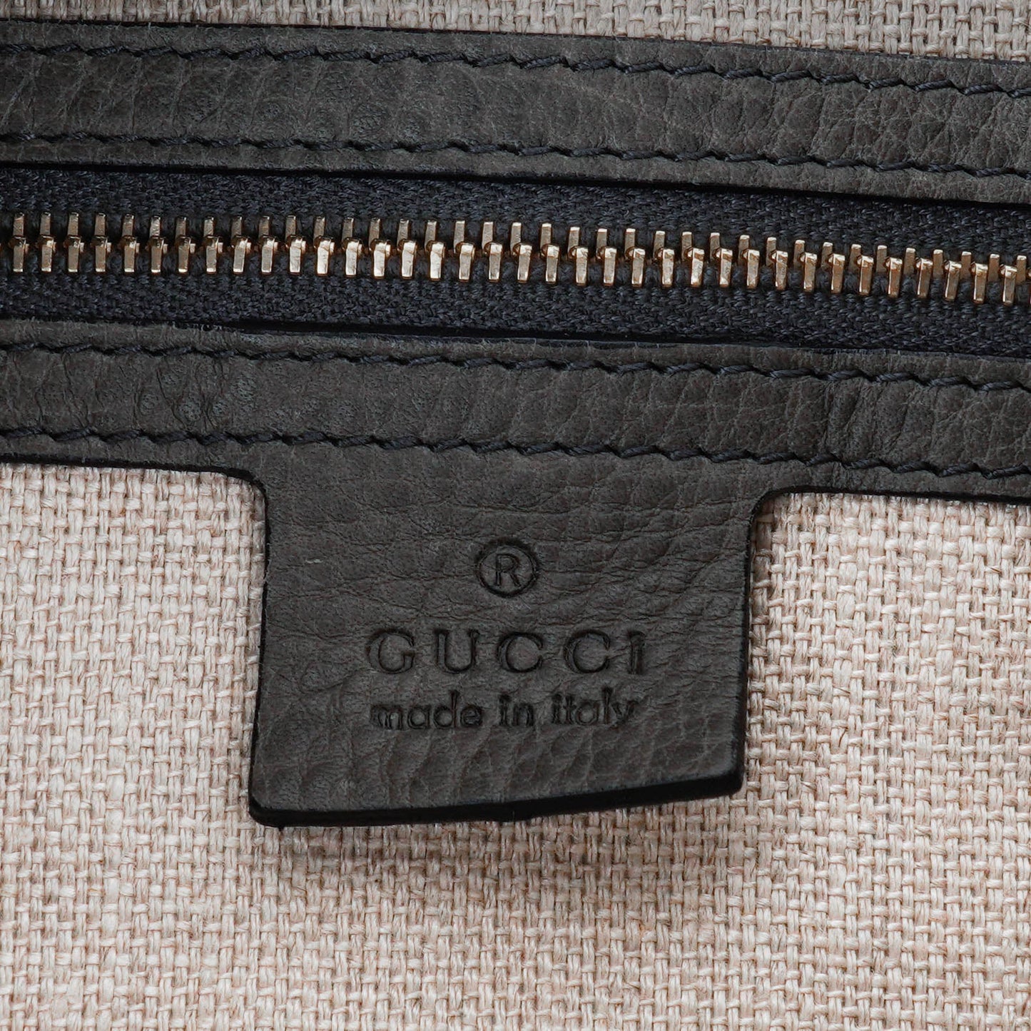 Gucci Grey Leather New Jackie Hobo Bag