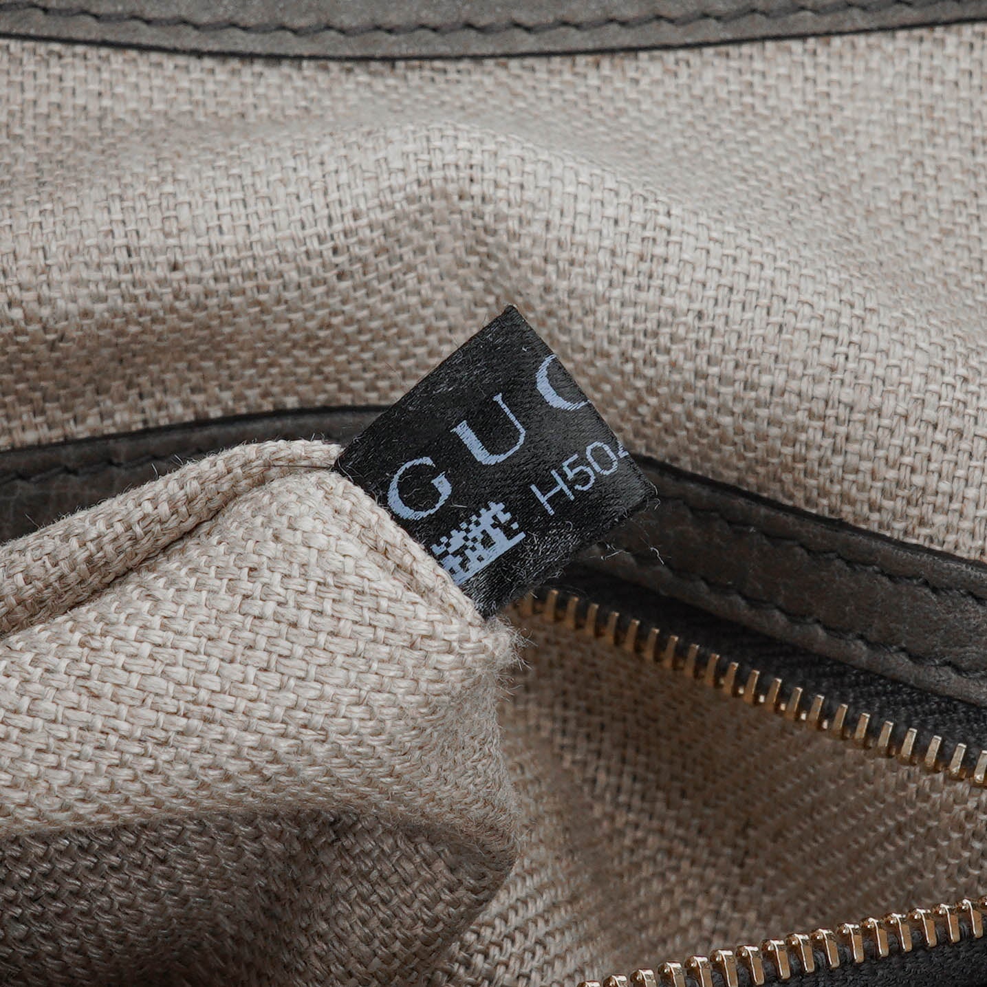 Gucci Grey Leather New Jackie Hobo Bag