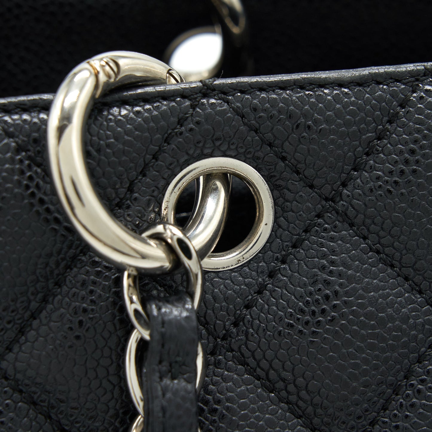 Chanel Grand Shopping Tote GST Caviar Black