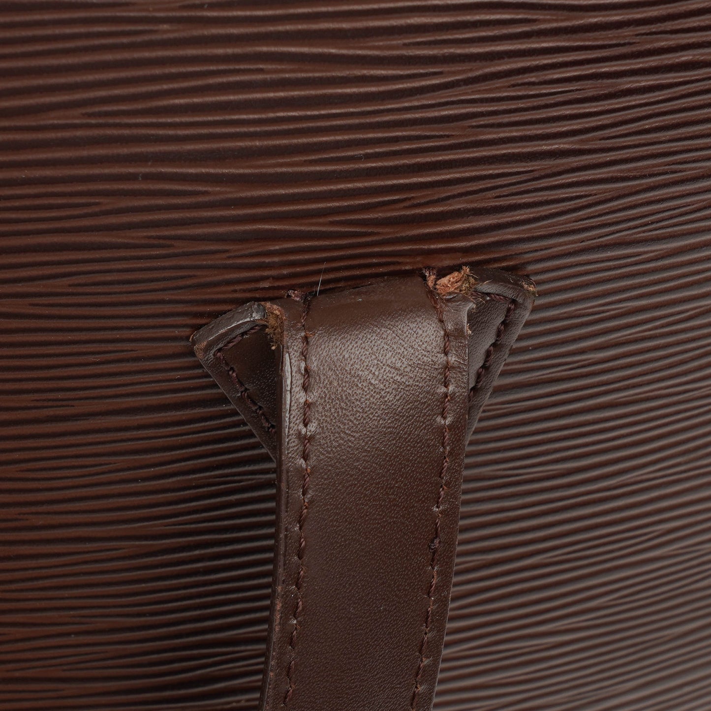Louis Vuitton Brown Epi Leather Lussac Tote Bag