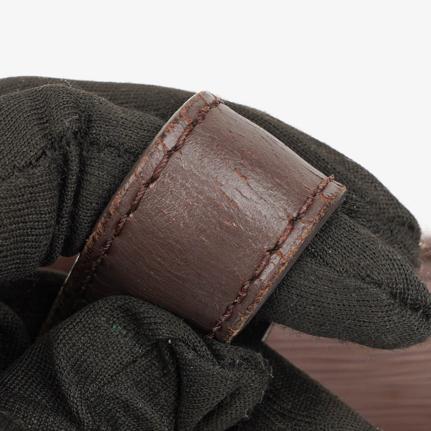 Louis Vuitton Brown Epi Leather Lussac Tote Bag
