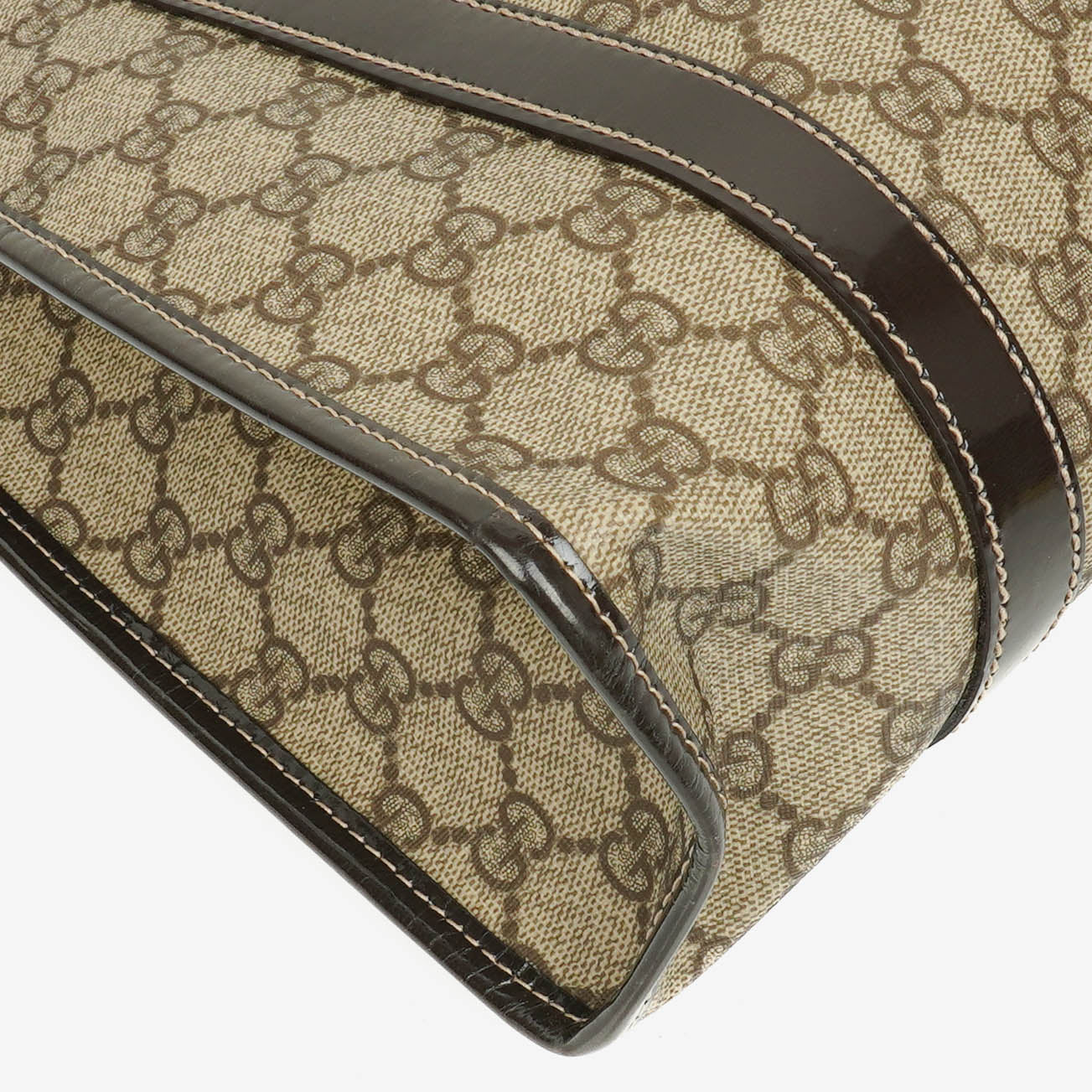 Gucci Supreme GG Canvas Bardot Joy Shoulder Bag