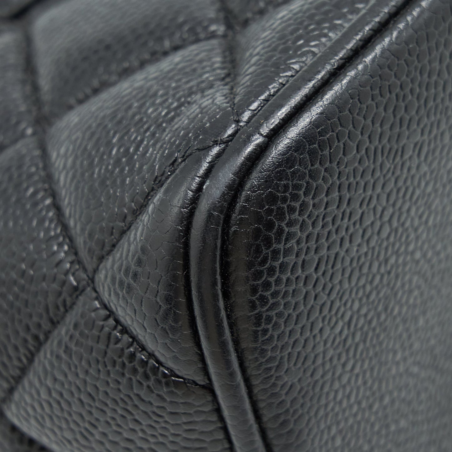 Chanel  Medallion Tote Bag Caviar Black