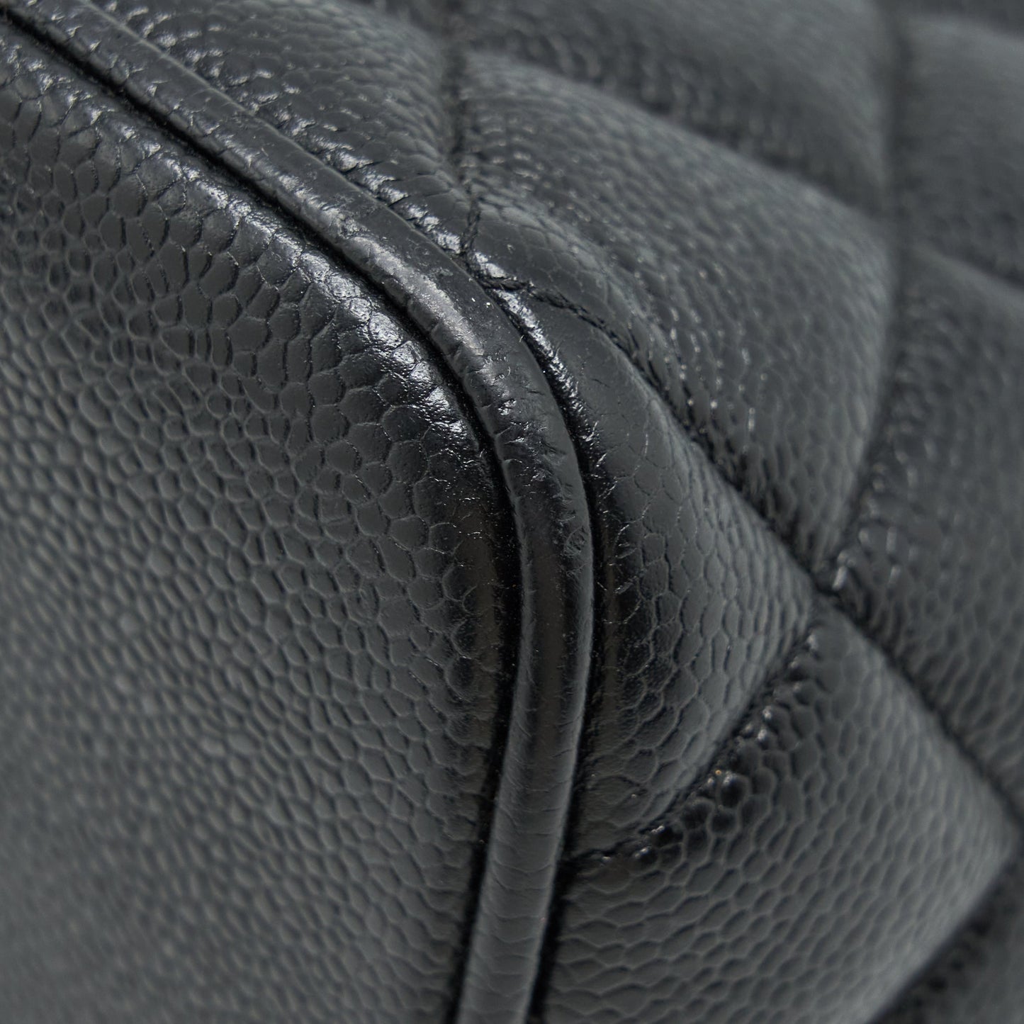 Chanel  Medallion Tote Bag Caviar Black