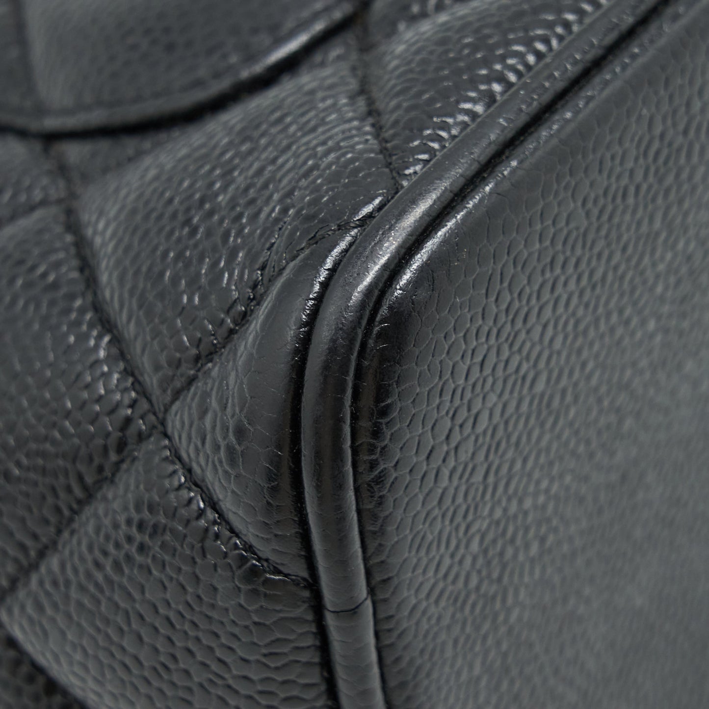 Chanel  Medallion Tote Bag Caviar Black