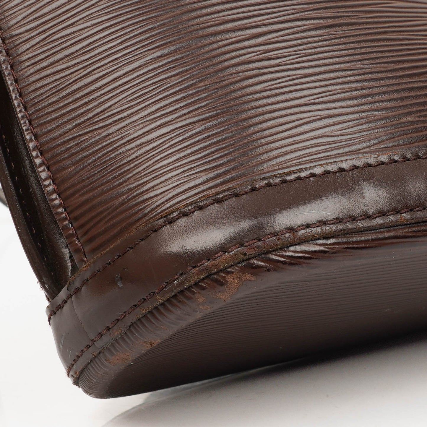 Louis Vuitton Brown Epi Leather Lussac Tote Bag