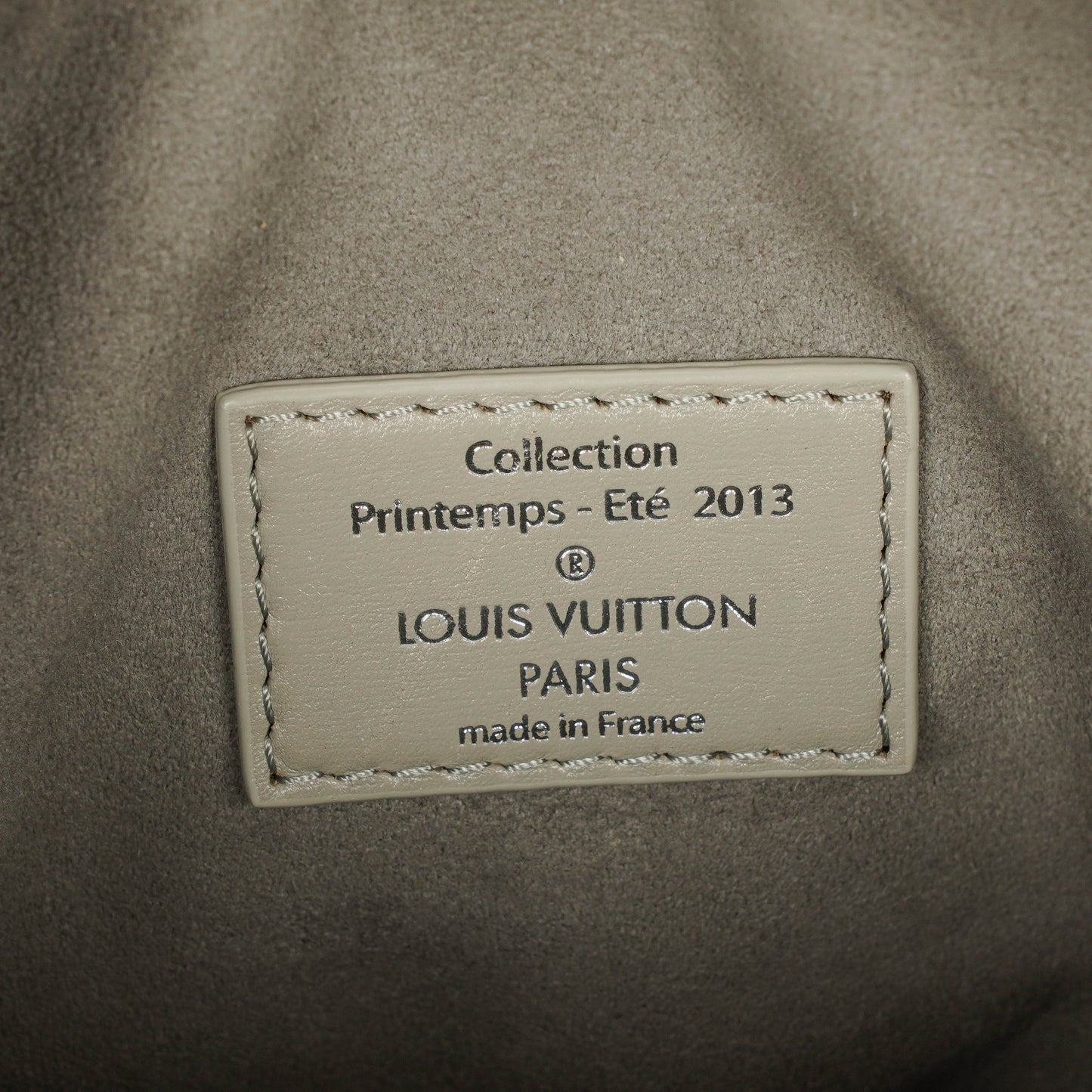 Louis Vuitton  Cube PM Illusion Limited Edition Grey Suede Handbag