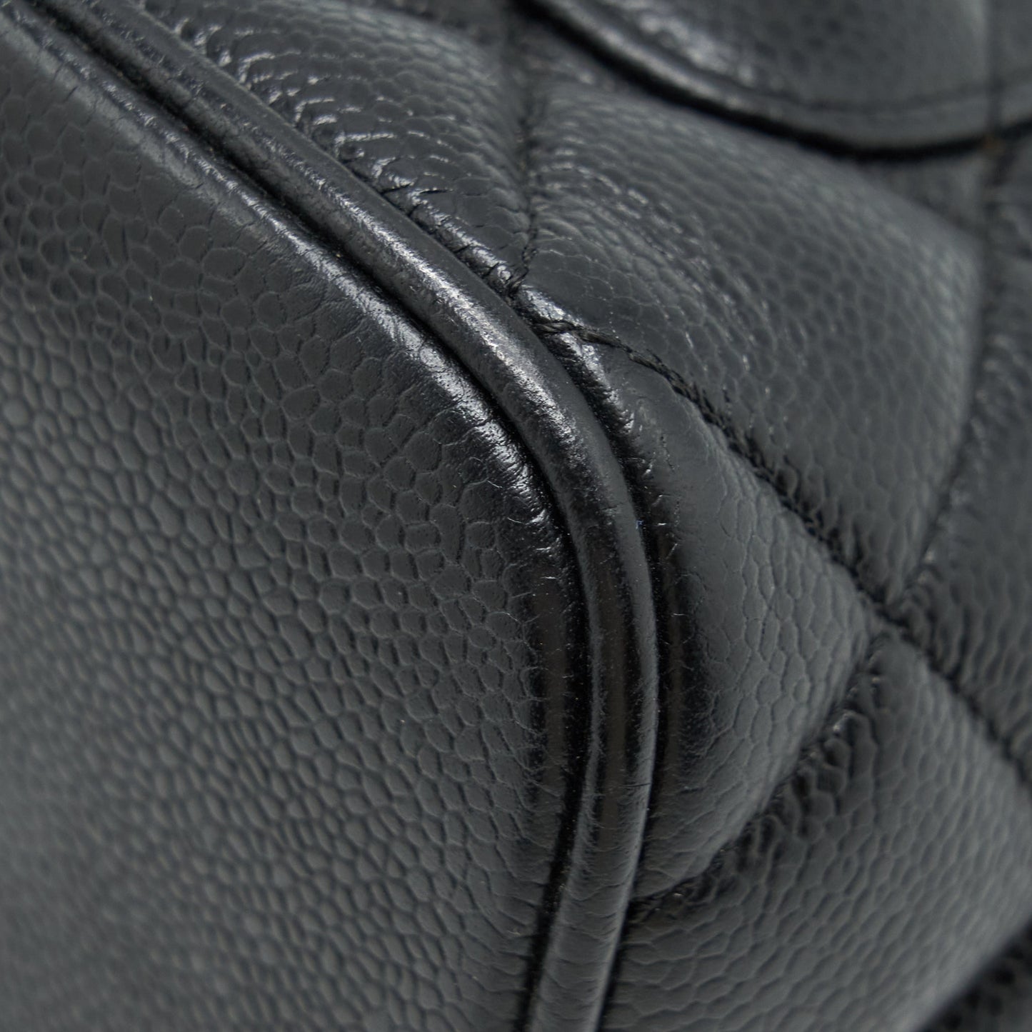Chanel  Medallion Tote Bag Caviar Black
