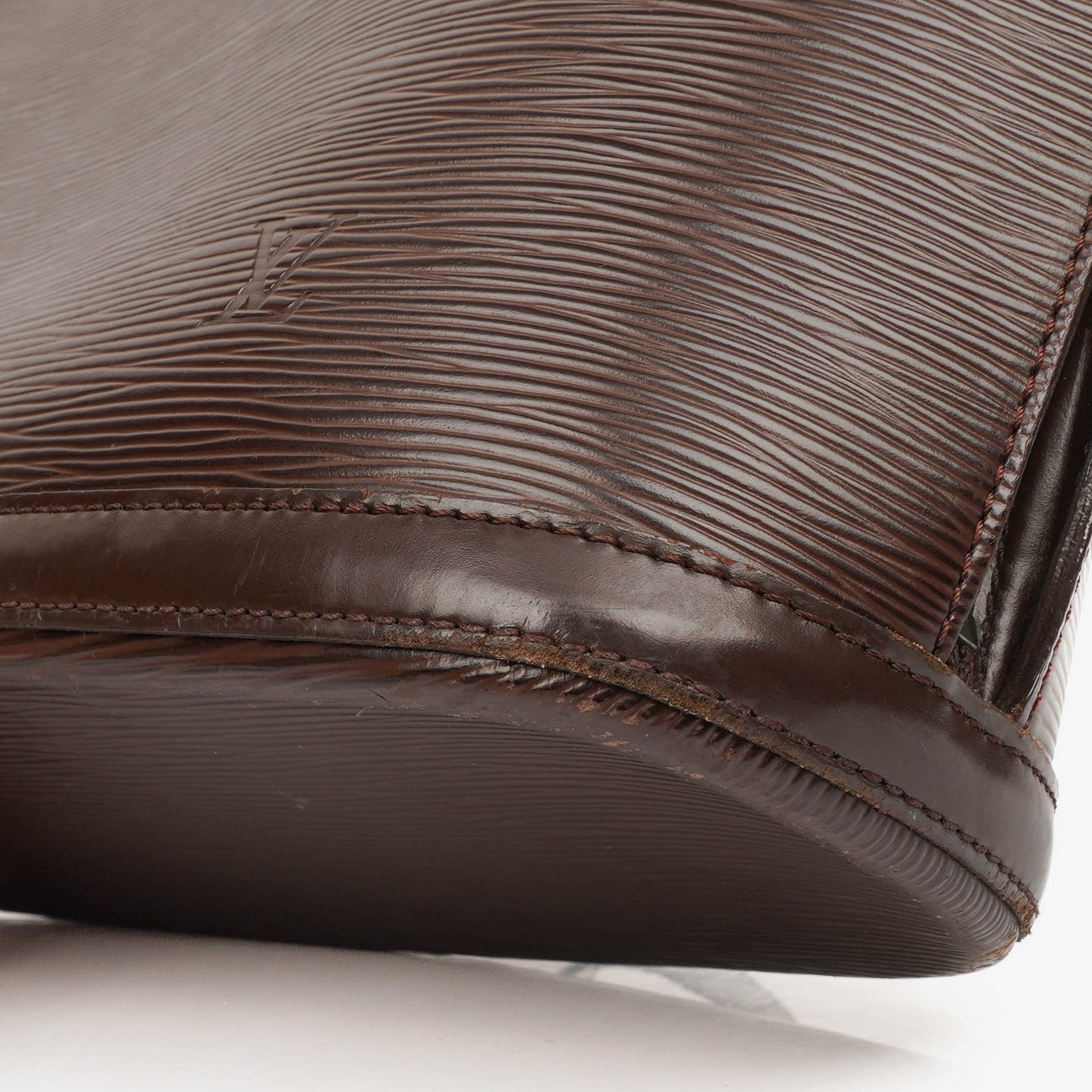 Louis Vuitton Brown Epi Leather Lussac Tote Bag