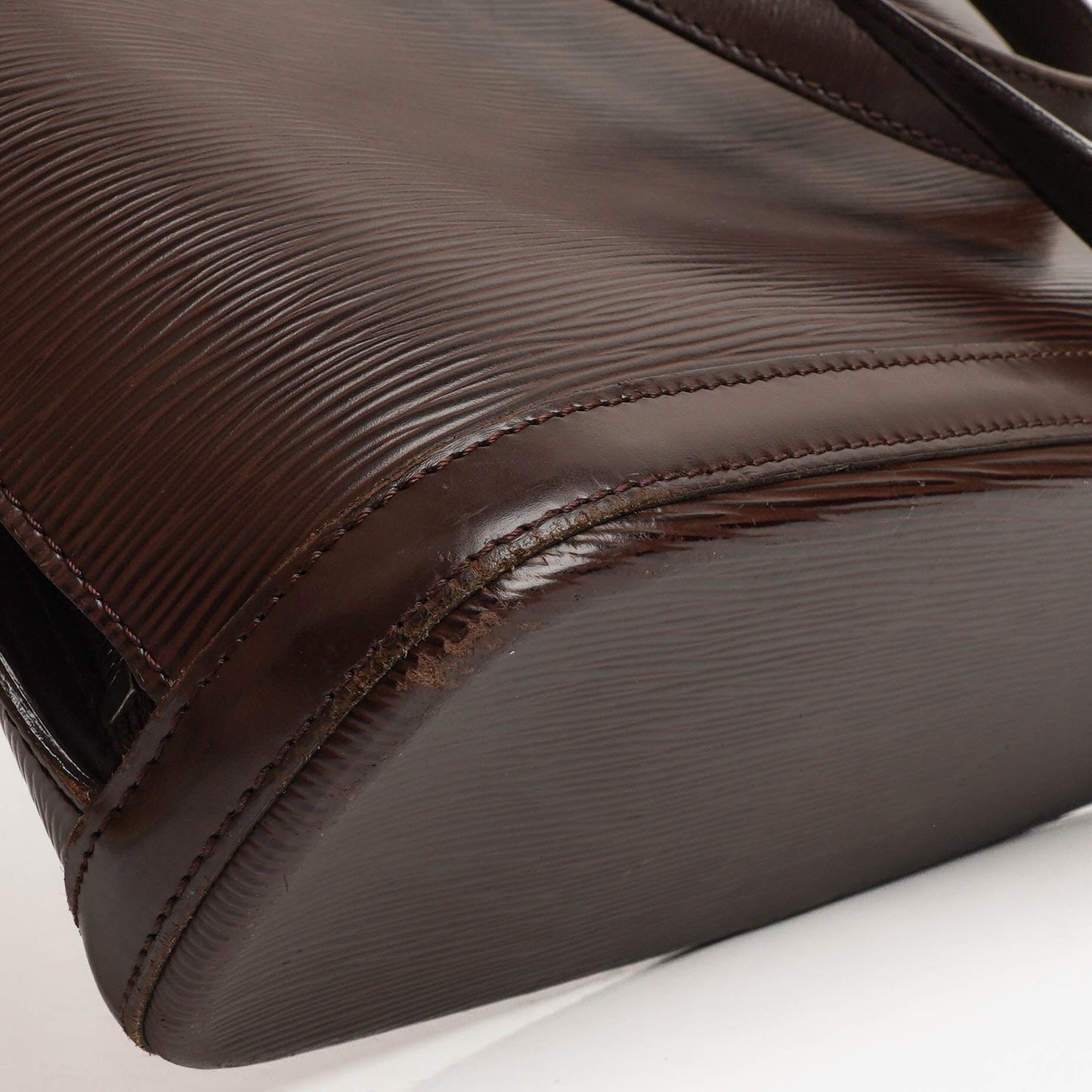 Louis Vuitton Brown Epi Leather Lussac Tote Bag